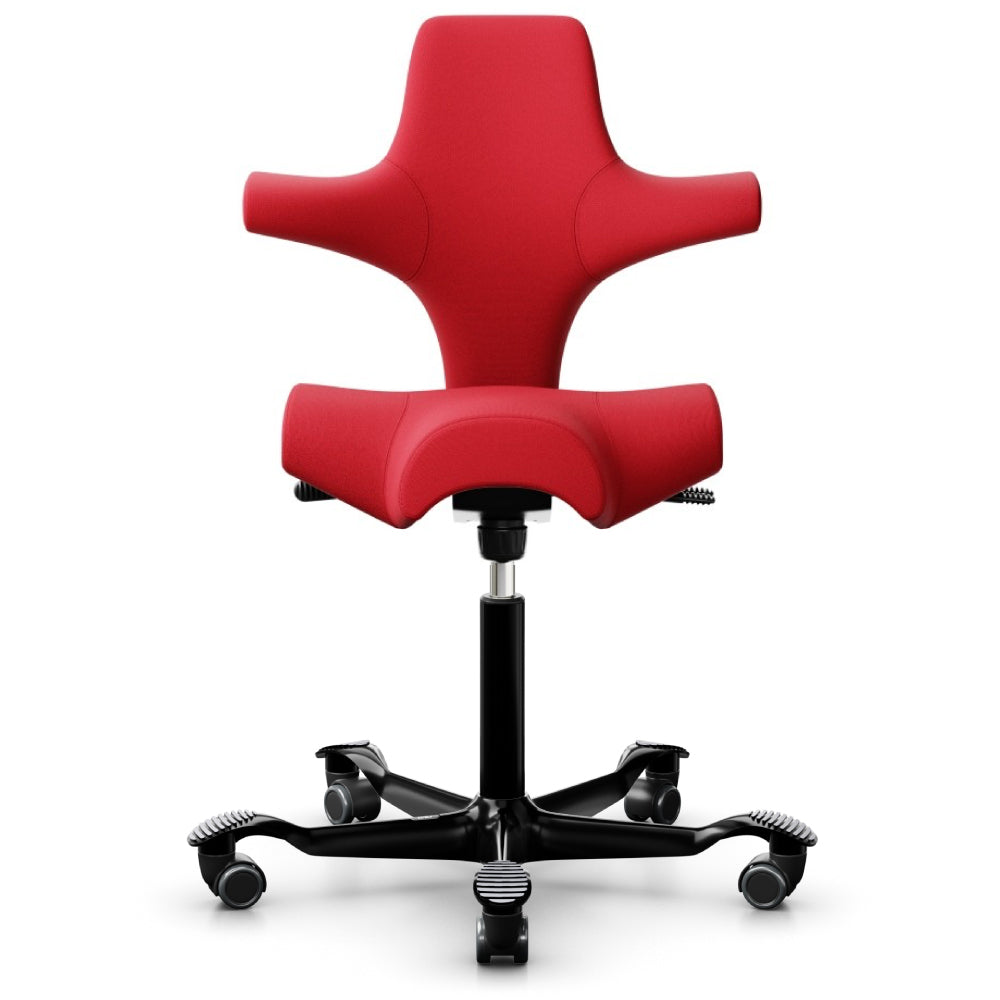 HÅG Capisco 8106 Ergonomic Saddle Chair - Adjustable Height & Tilt for Office & Home Workspace - Perfect for Desk Work, Gaming & Creative Professionals