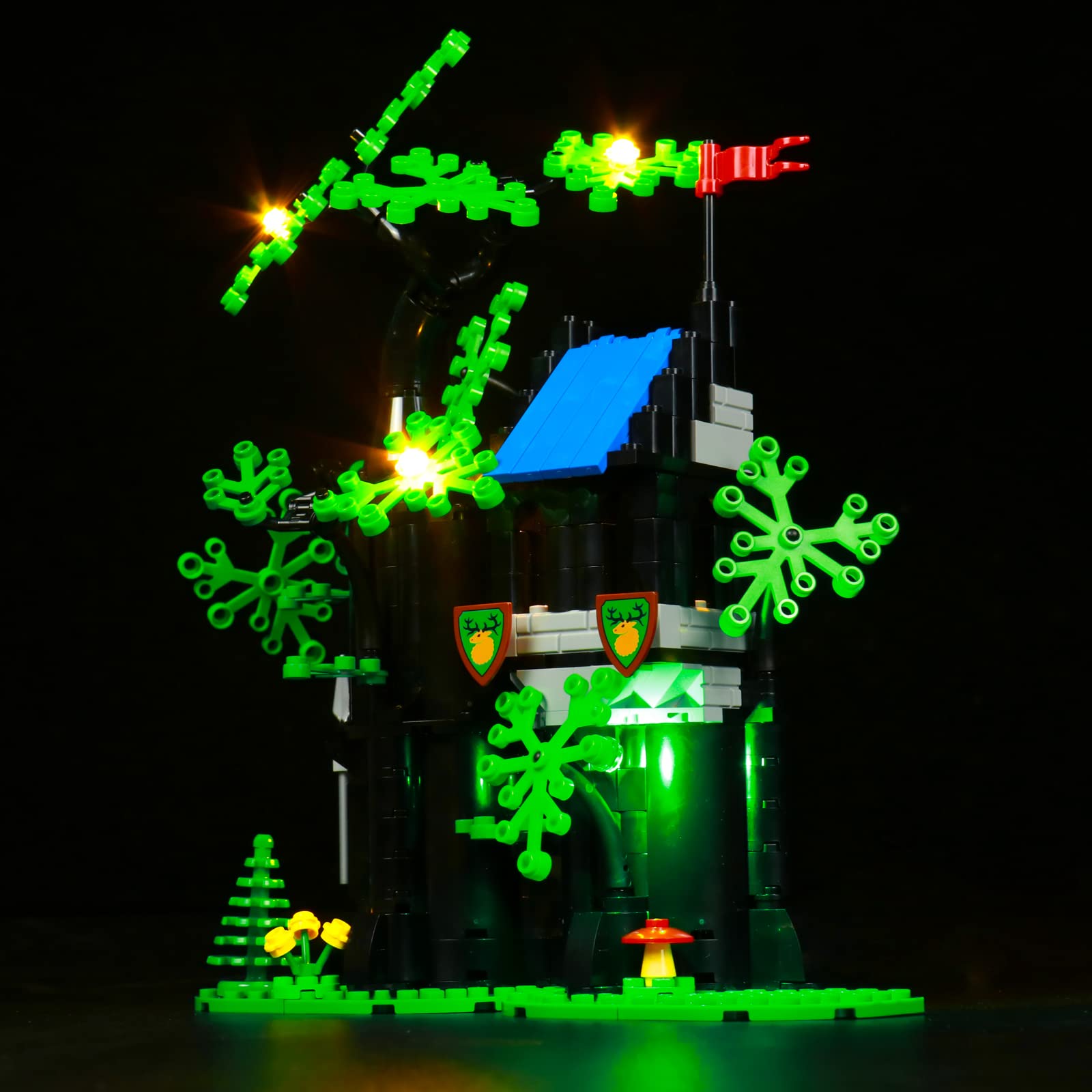 LMTIC LED Lighting Kit for Lego Forest Hideout 40567 - Compatible with Lego 40567 Building Set (Lego Not Included) - Perfect for Night Display & Model Enhancement