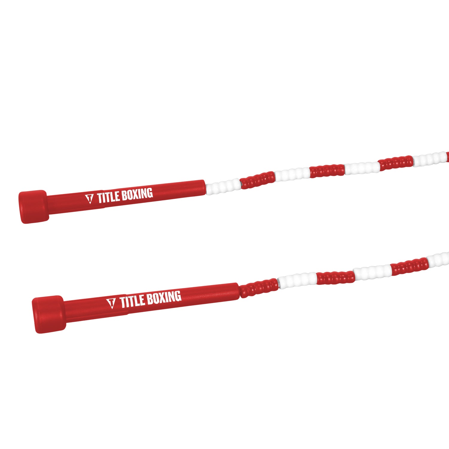 TITLE Boxing Beaded Jump Rope 2.0 - Adjustable Speed Rope for Boxing, CrossFit & Cardio Training - Perfect for Home Gym, Fitness & Weight Loss Workouts