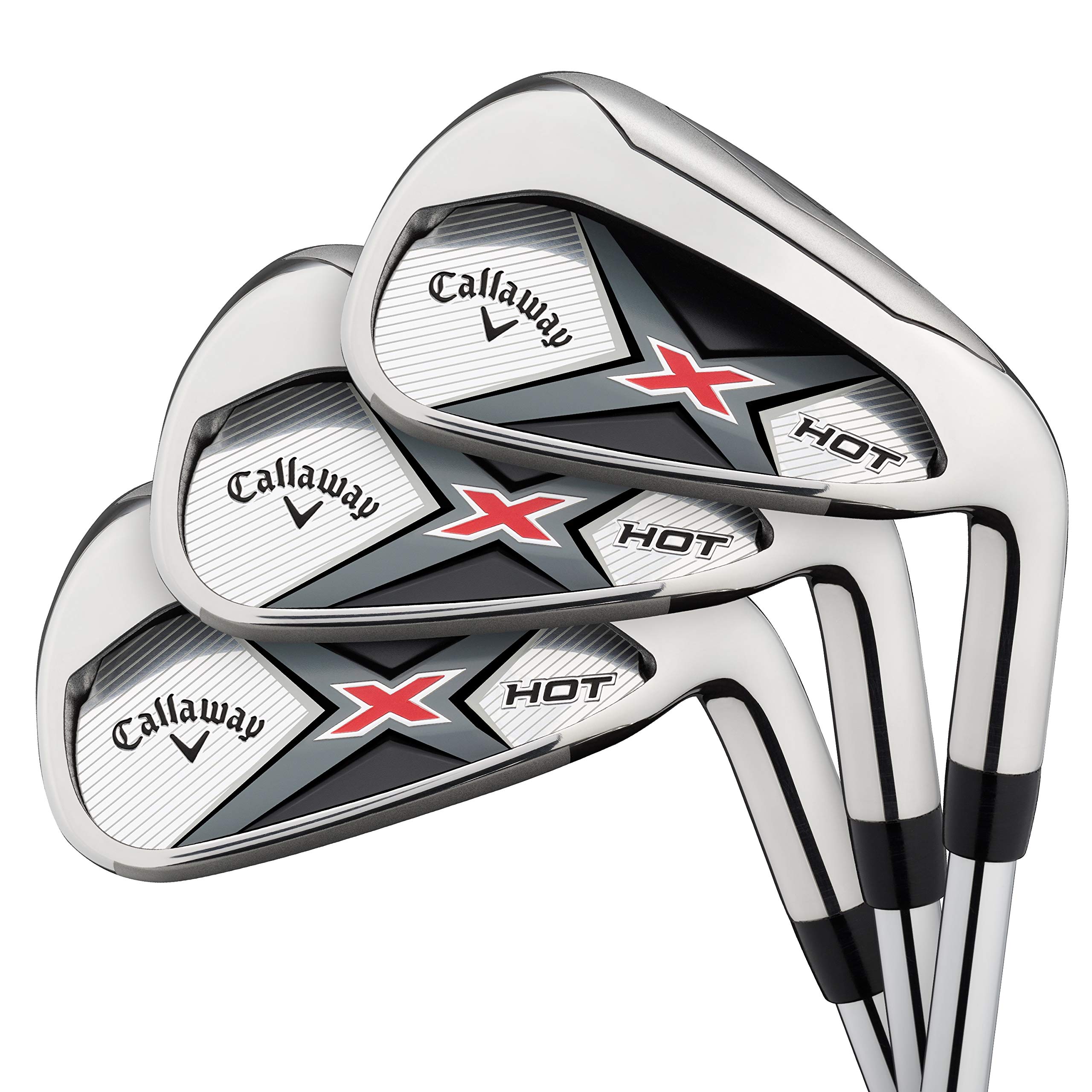 Callaway X HOT Iron Set - Premium Golf Clubs for Men & Women | High-Performance Forged Irons for Distance & Accuracy | Perfect for Driving Range & Course Play