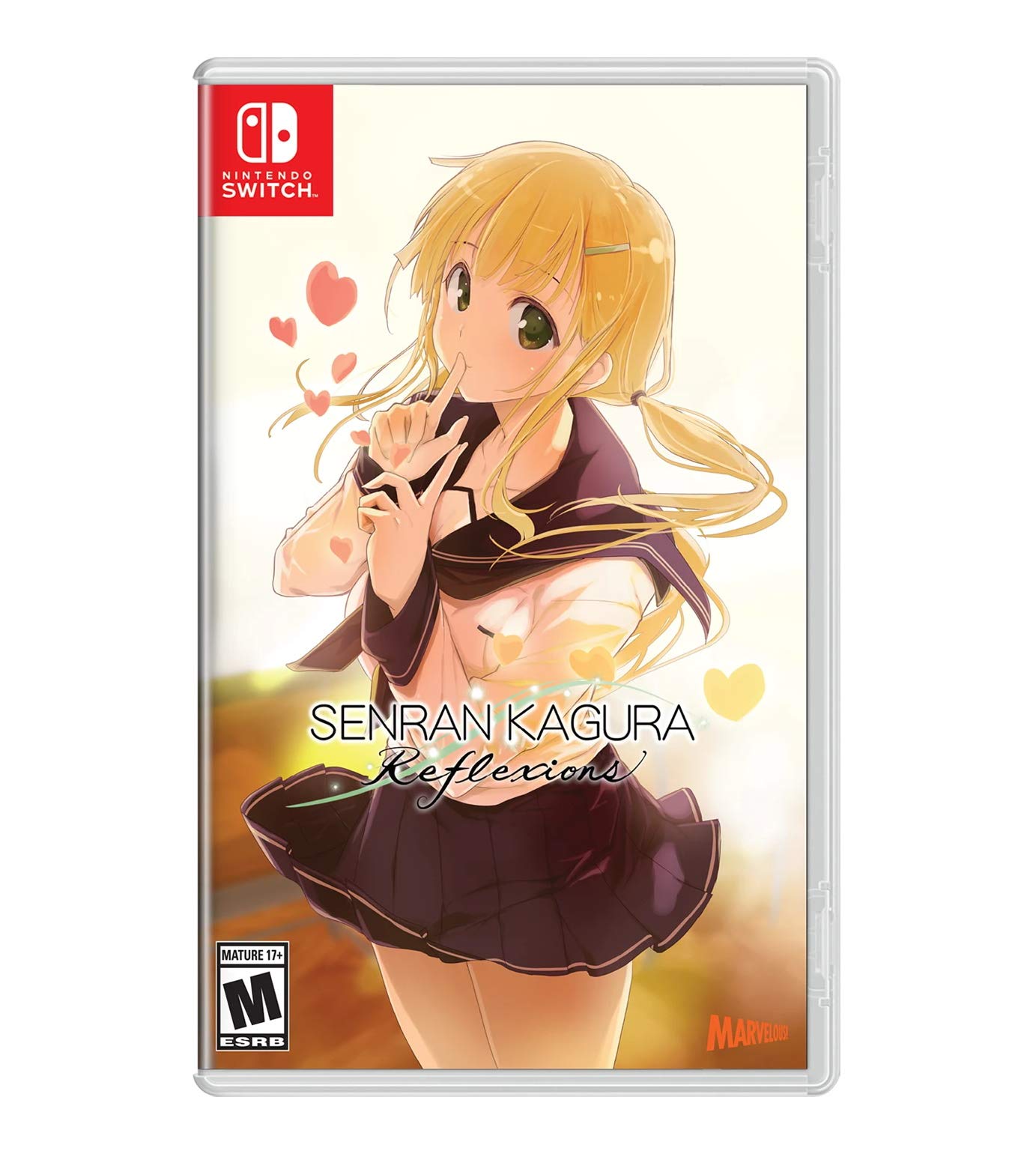 Senran Kagura Reflexions - Nintendo Switch Game | Anime Action Adventure for Teens & Adults | Perfect for Home & Travel Gaming