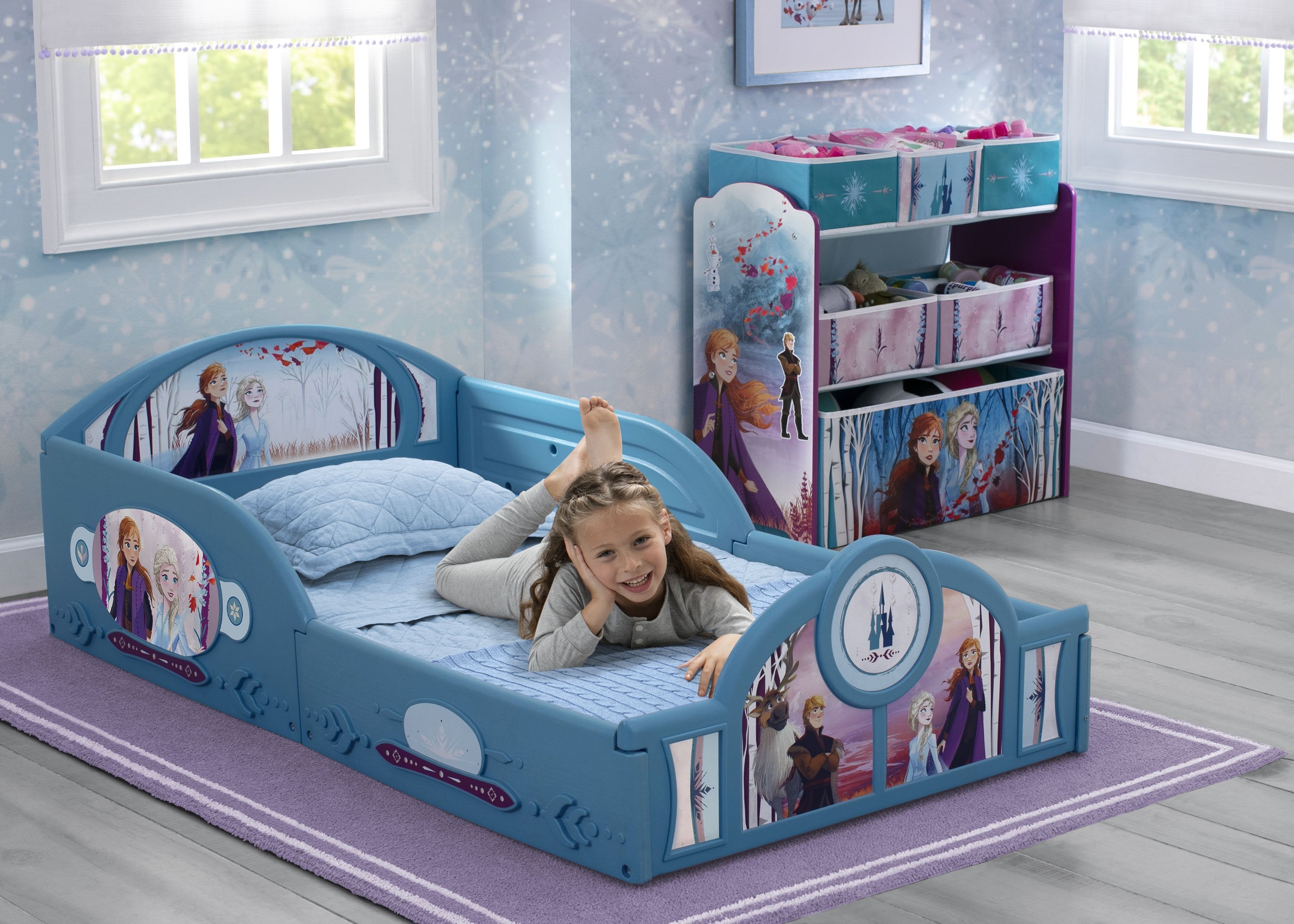 Frozen 2 Disney Baby Girls' Sleep and Play Pajama Set - Soft Cotton Toddler Pajamas for Bedtime & Lounging