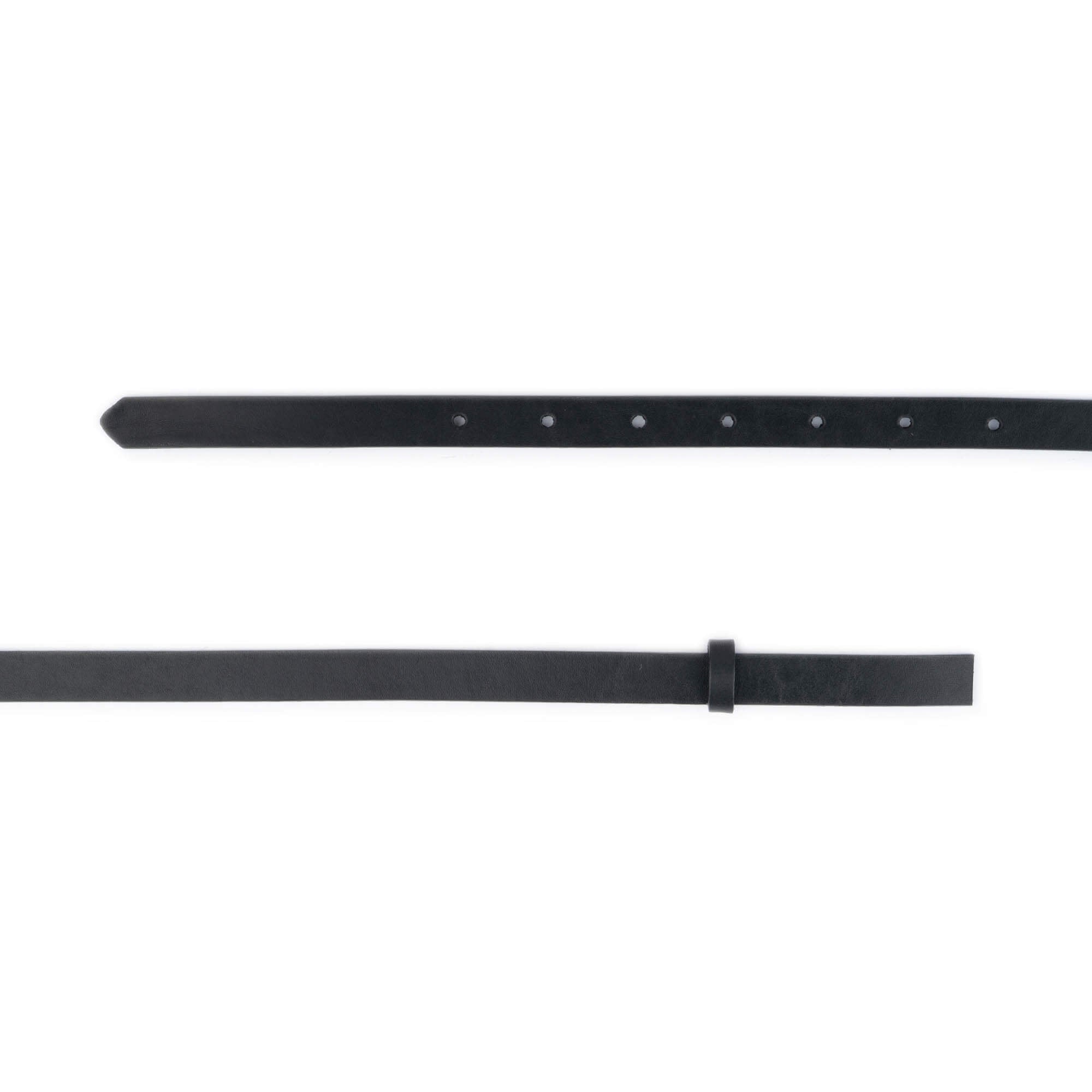 1.5cm Black Full Grain Leather Replacement Strap for Loewe Buckles - Women's Fashion Accessory for Handbags, Purses & Everyday Wear