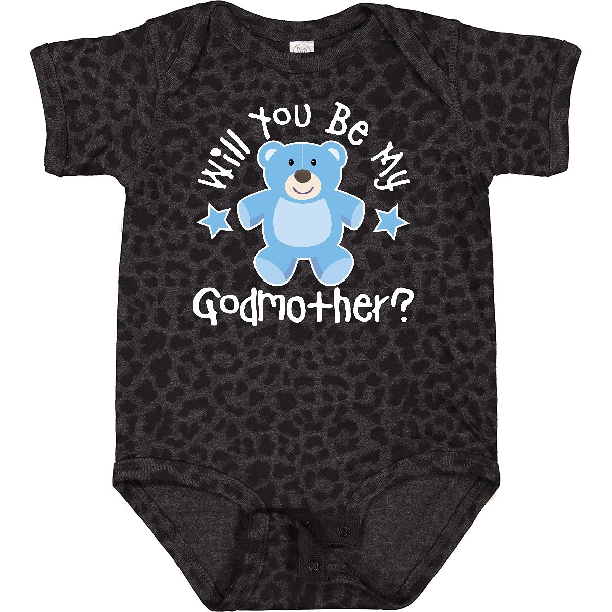 Inktastic Godmother Proposal Baby Boy Bodysuit - Cute Outfit for Baptism, Christening & Special Occasions