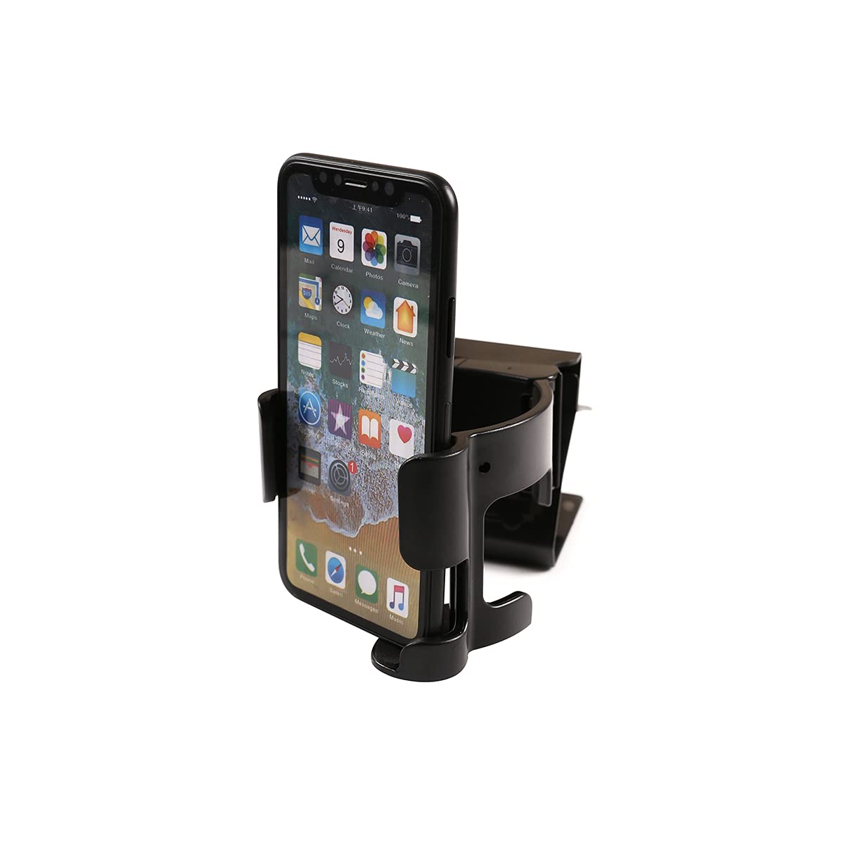 Premium Aluminum Alloy Dashboard Side Phone Mount Holder for Land Rover Defender 90 & 110 (2020-2022 Models) - Secure Car Accessories for Hands-Free Navigation & Safe Driving