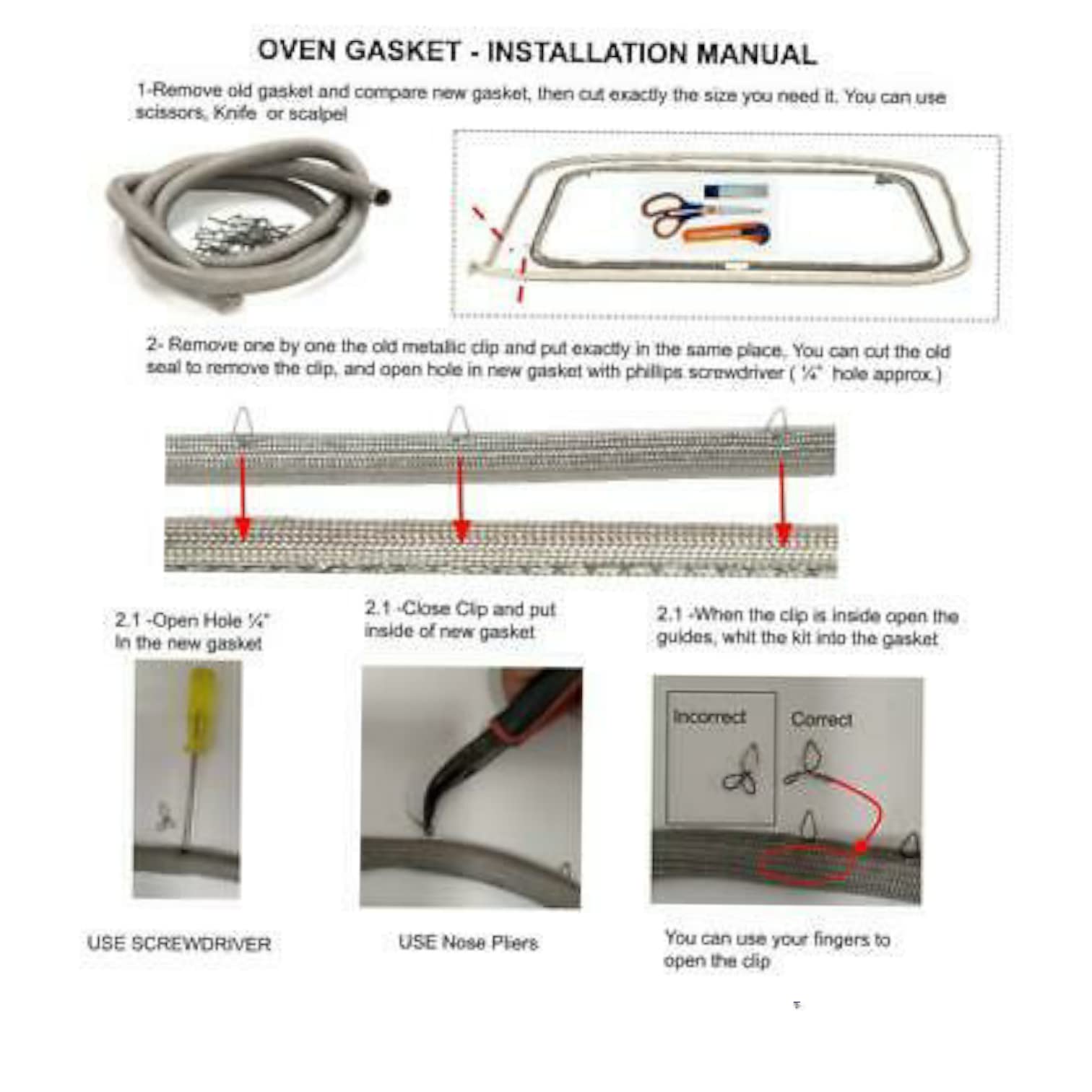 GLOB PRO SOLUTIONS 318053126 Microwave Oven Door Gasket Replacement - Compatible with Frigidaire & Kenmore 318053126 - Heavy Duty Seal for Better Insulation - Perfect for Kitchen Appliance Repair and Maintenance
