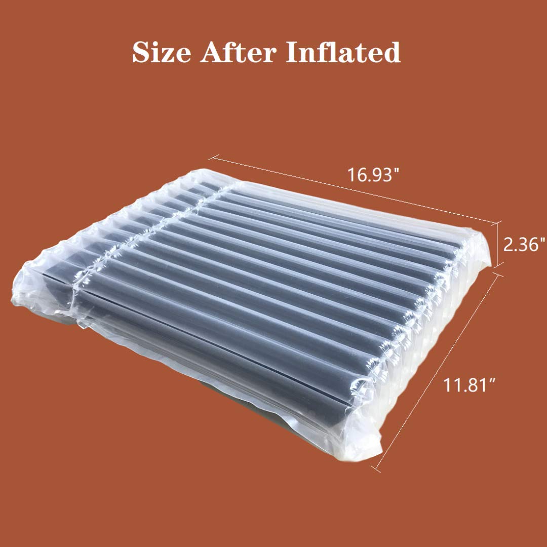 50 Pack 15-15.6 Inch Inflatable Laptop Protective Bag with Hand Pump - Shockproof Air Cushion Mailer for Notebook Computer Shipping | Safe Transport for MacBook, Dell, HP | Ideal for Online Sellers & Safe Delivery
