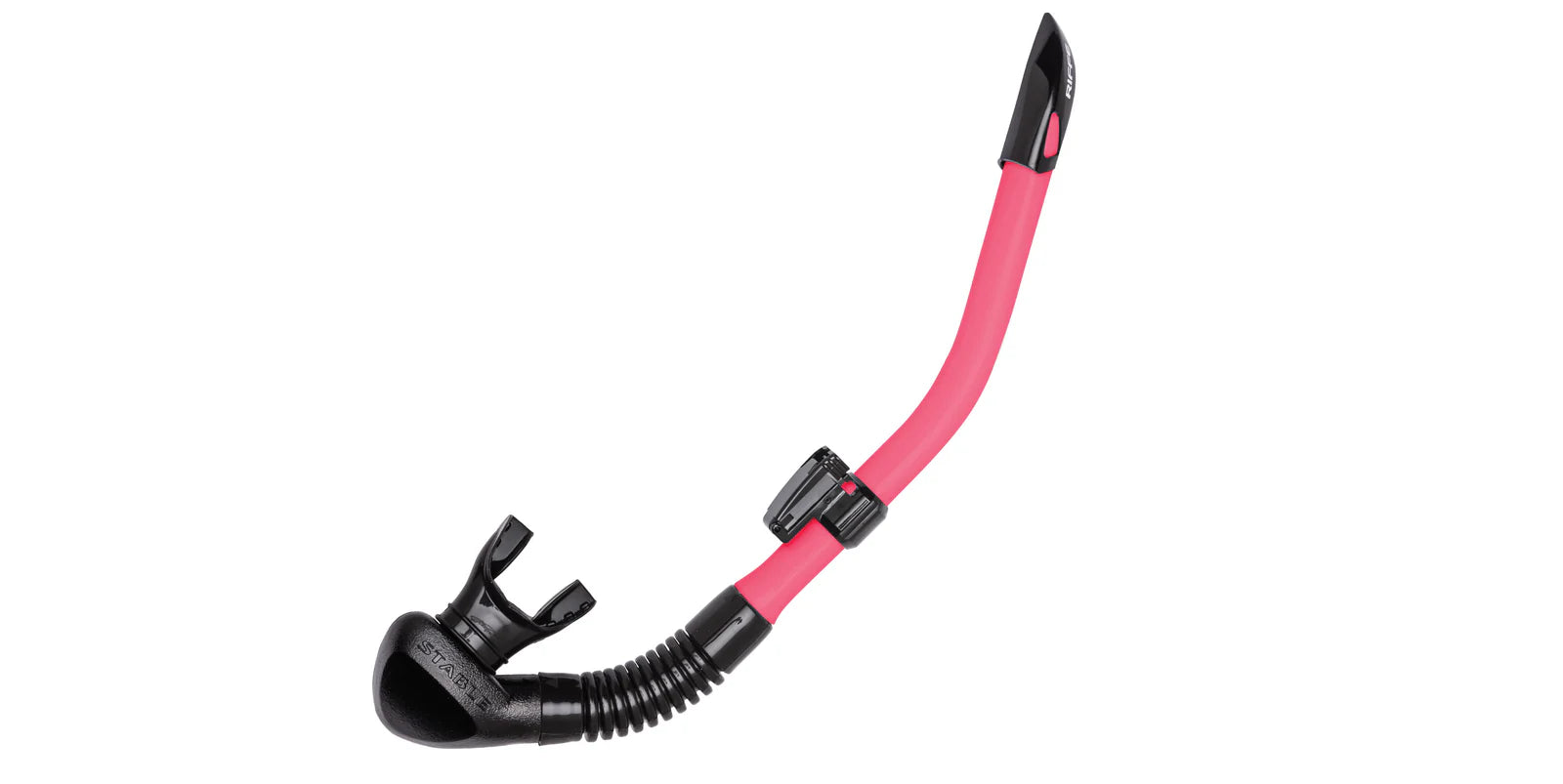 Riffe Stable Snorkel - Comfortable & Durable Snorkeling Gear for Scuba Diving, Freediving & Underwater Adventures