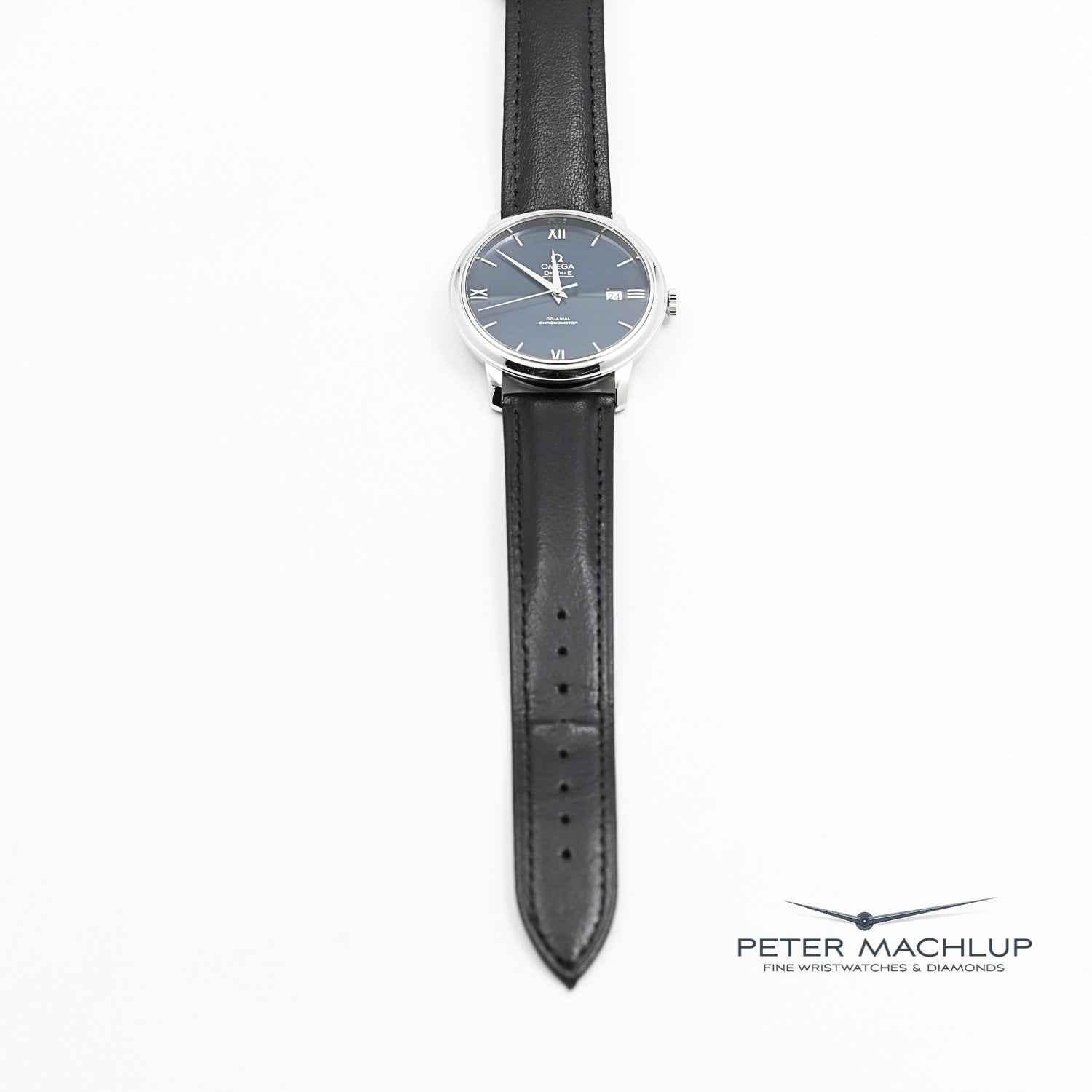 Omega Deville Prestige Date Men's Watch - Luxury Automatic Dress Watch with Date Display - Perfect for Business, Formal Events & Special Occasions