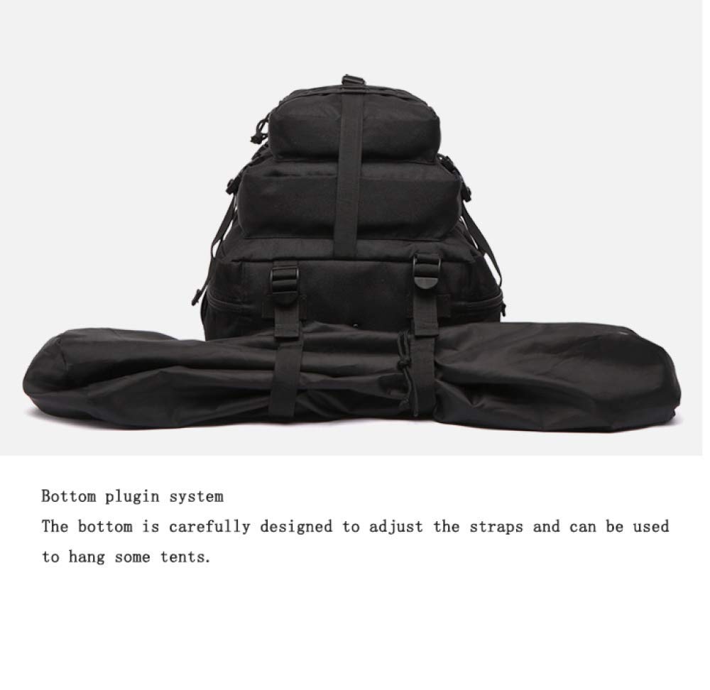 Tactical Military Backpack for Men - 48L Large Capacity Hiking Backpack (52×30×31CM) - Durable 3P Attack Bag for Outdoor Camping, Travel & Daily Use
