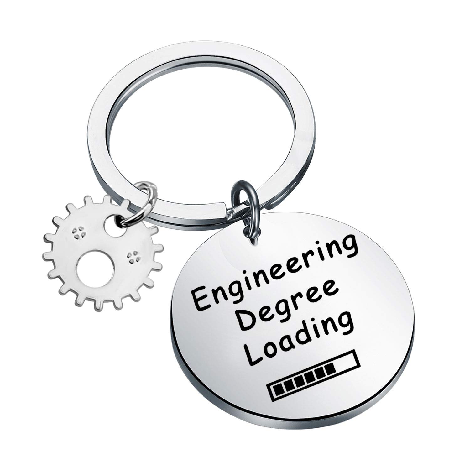 HOLLP Engineering School Graduation Keychain - Perfect Gift for Engineering Students & Degree Holders - Great for Graduation Parties, Office Decor & Daily Use