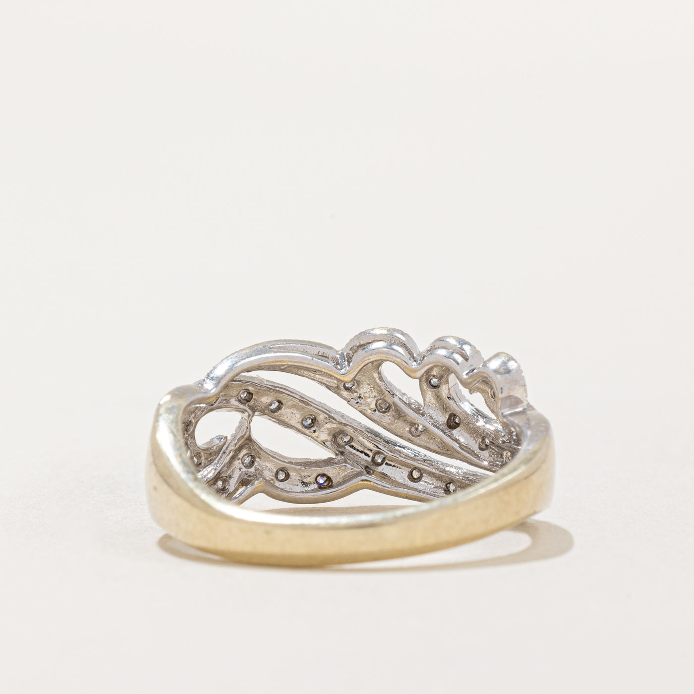 0.30ctw Diamond Cocktail Ring for Women - Size 7.25 | Elegant Statement Jewelry for Parties, Weddings & Special Occasions