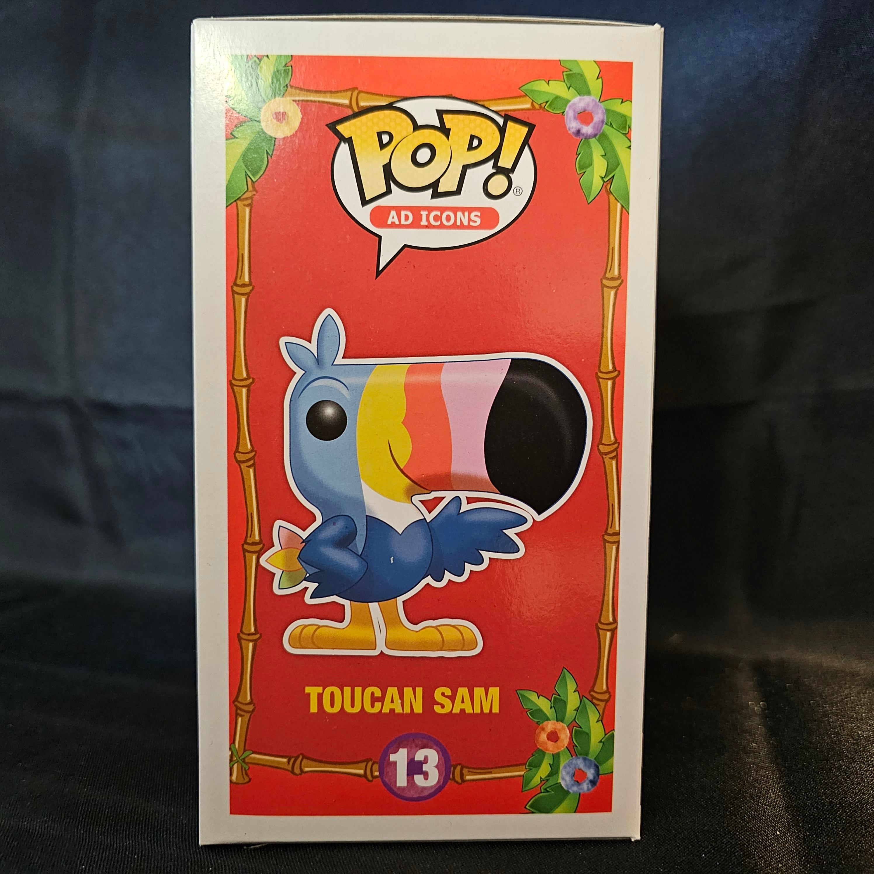 Funko Pop! Vinyl Figure: Toucan Sam from Froot Loops - Ad Icons Collection - Limited Edition Collectible for Cereal Lovers & Pop Culture Fans - Perfect for Display, Gifts, and Nostalgic Home Decor