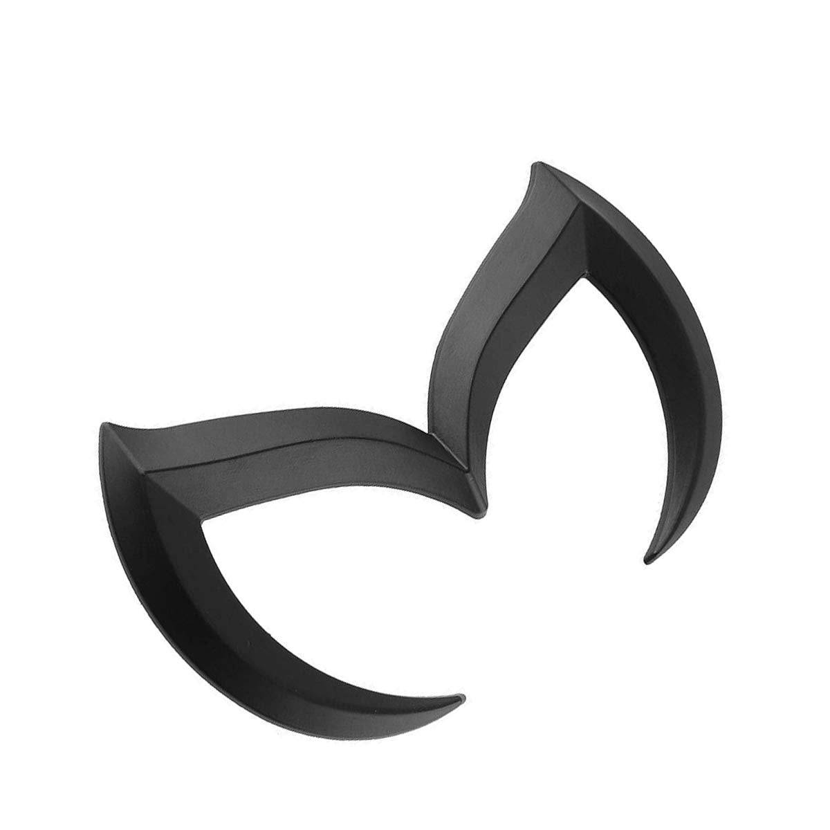Mazda M Emblem Badge - Glossy Black / Matte Black / Chrome / Gold / Red - Compatible with Mazda3 - Perfect for Car Customization & Personalization