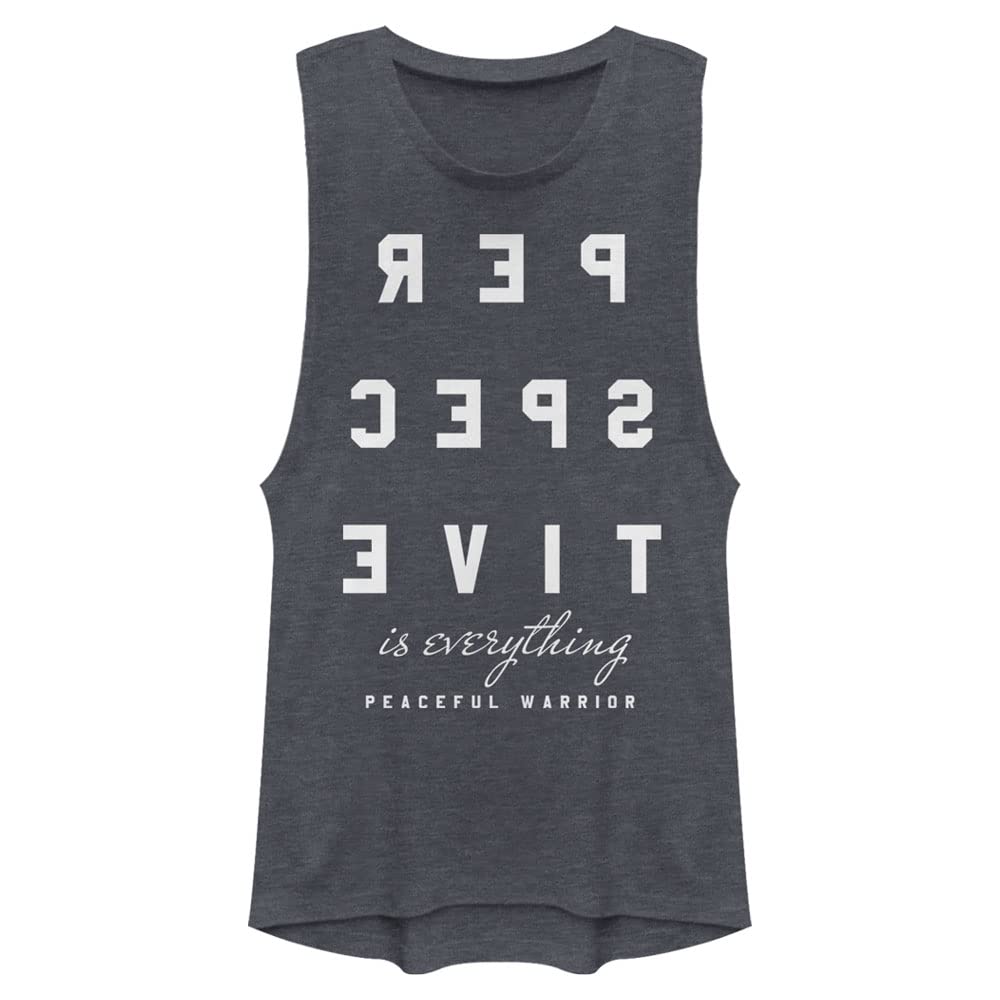 Peaceful Warrior Muscle Tank for Women - Gym & Yoga Wear