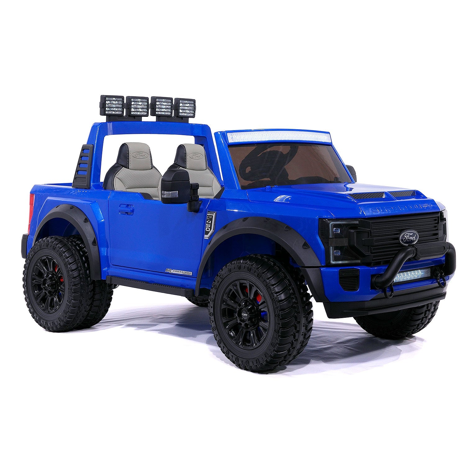 Ford F450 Custom Edition 24V Kids Ride On Truck with Remote Control - Electric Toy Car for Boys & Girls Ages 3-8 | Parental Remote, Realistic Design | Outdoor Play, Birthday Gift, Backyard Fun