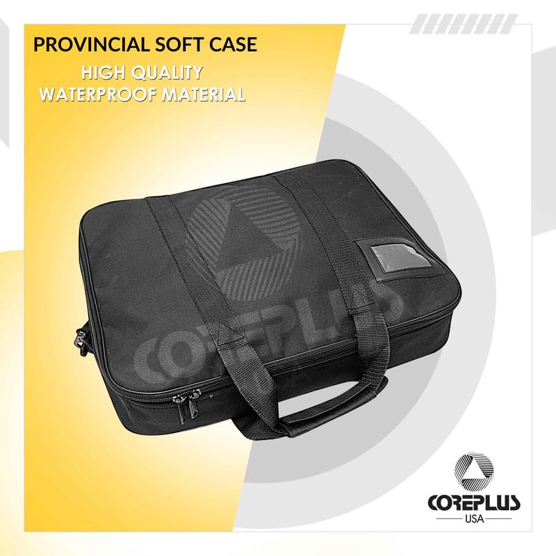 Masonic Apron Carrying Case - Lightweight Black Soft Apron Storage Bag for WM/MM & Provincial Regalia - Perfect for Lodge Meetings, Ceremonies & Travel Protection