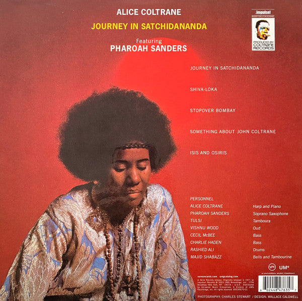 Alice Coltrane Featuring Pharoah Sanders - Spiritual Jazz Vinyl Record | Rare Collectible Music Album for Meditation & Yoga Sessions