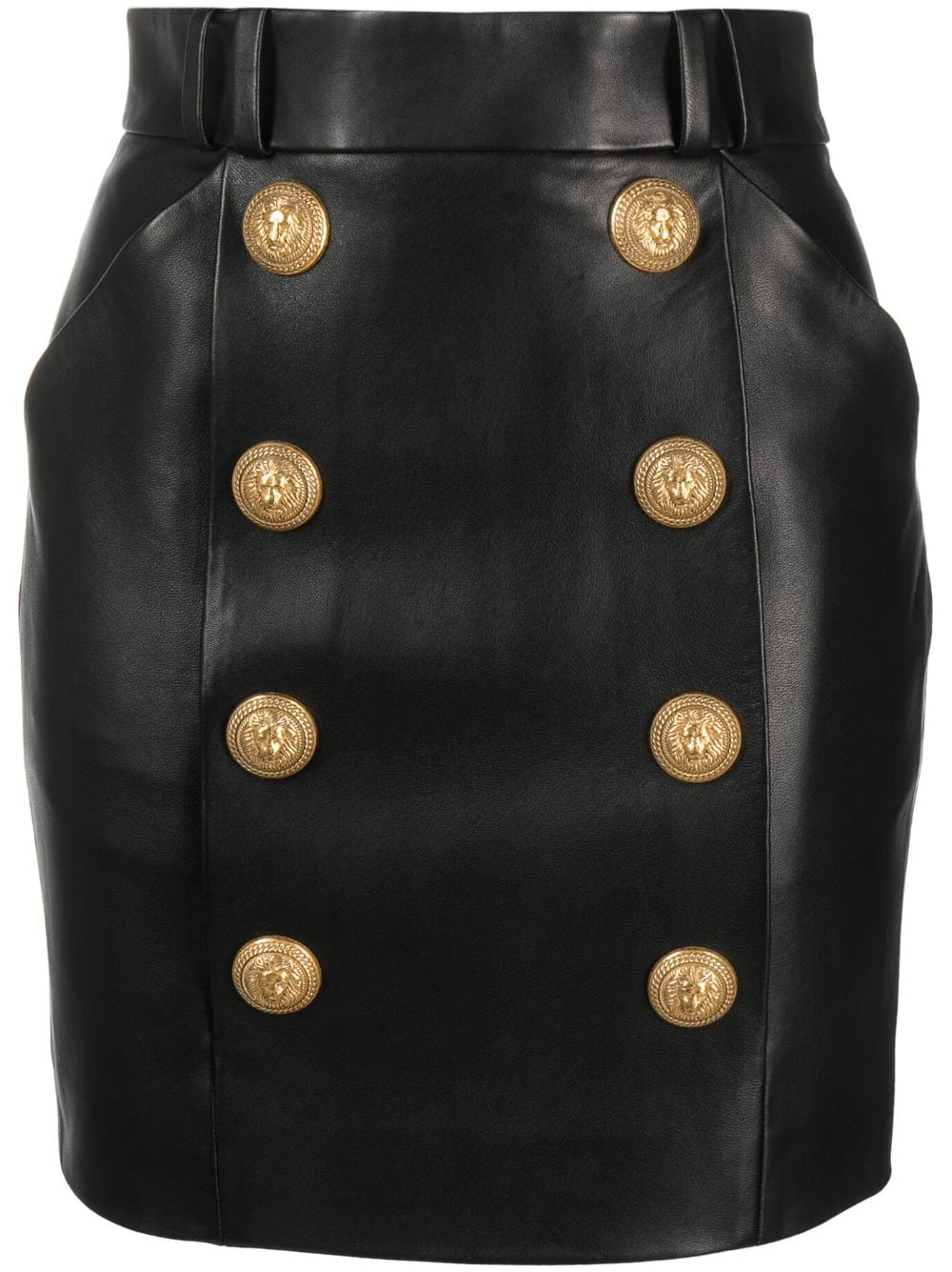 Balmain Black Skirts for Women | High-Quality Designer Skirts | Perfect for Parties, Work & Evening Events