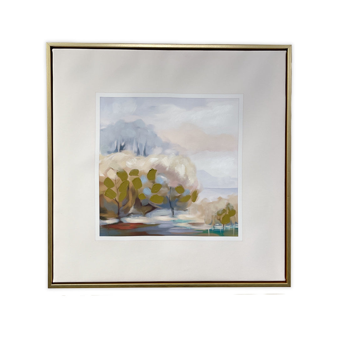 Nantucket Landscapes Art Prints - Set of 4 Coastal Wall Decor for Living Room, Bedroom & Office | Beach House Decor, Nautical Home Accents