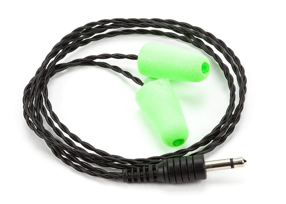 Foam Driver Earpiece - 19mm Mono Headphones for Clear Audio | Perfect for Gaming, Music & Online Meetings