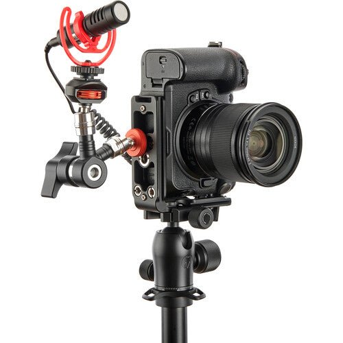 3 Legged Thing Zooey QD L Bracket for Nikon Z8 (Darkness) - Quick Release Camera Mount for Stable Shooting - Perfect for Wildlife, Landscape & Studio Photography