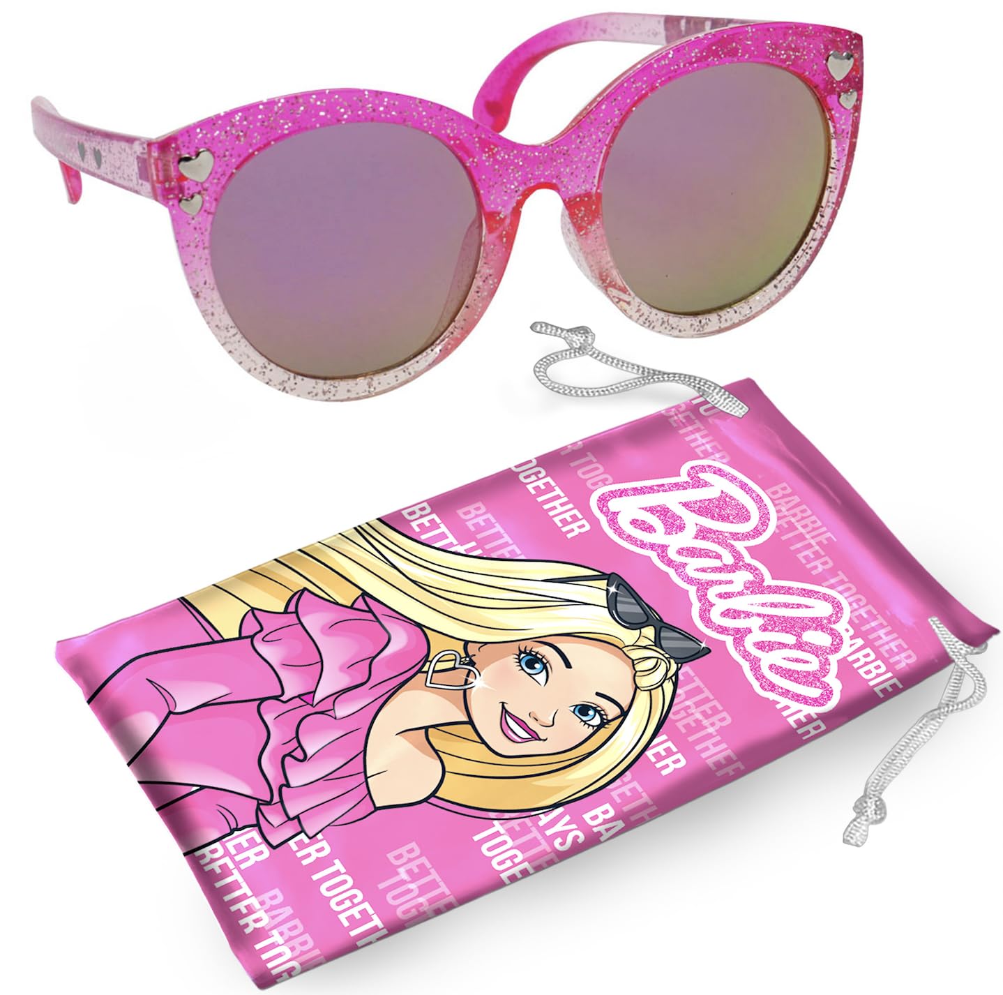 **Barbie Kids Sunglasses for Girls - Stylish, Comfortable & UV-Protective - Officially Licensed - Perfect for Outdoor Play, Beach & Summer Fashion**
