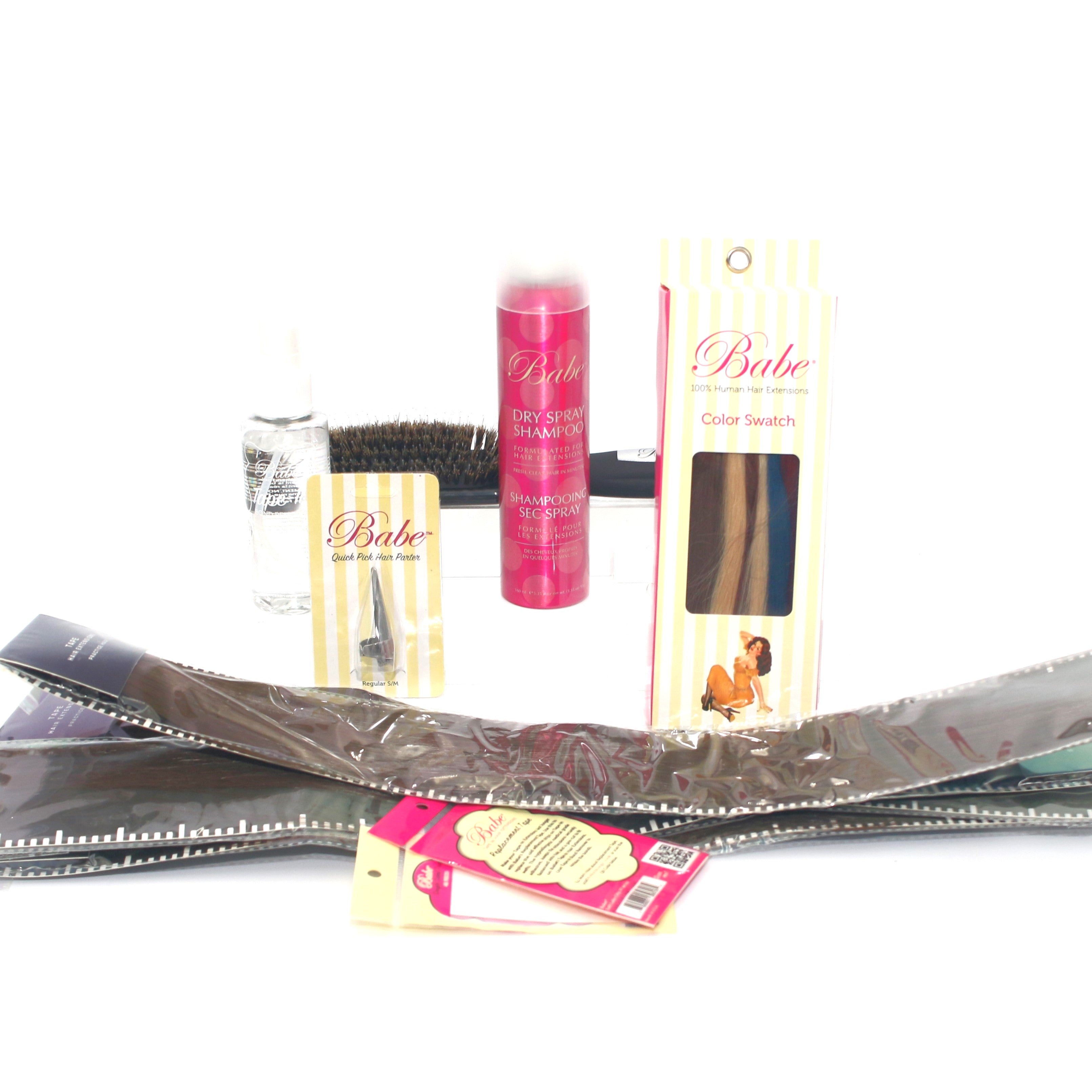 Premium Tape-In Hair Extensions Starter Kit for Women - 100% Remy Human Hair, Easy to Apply & Reusable - Perfect for Volume, Length & Styling at Home, Parties & Special Events