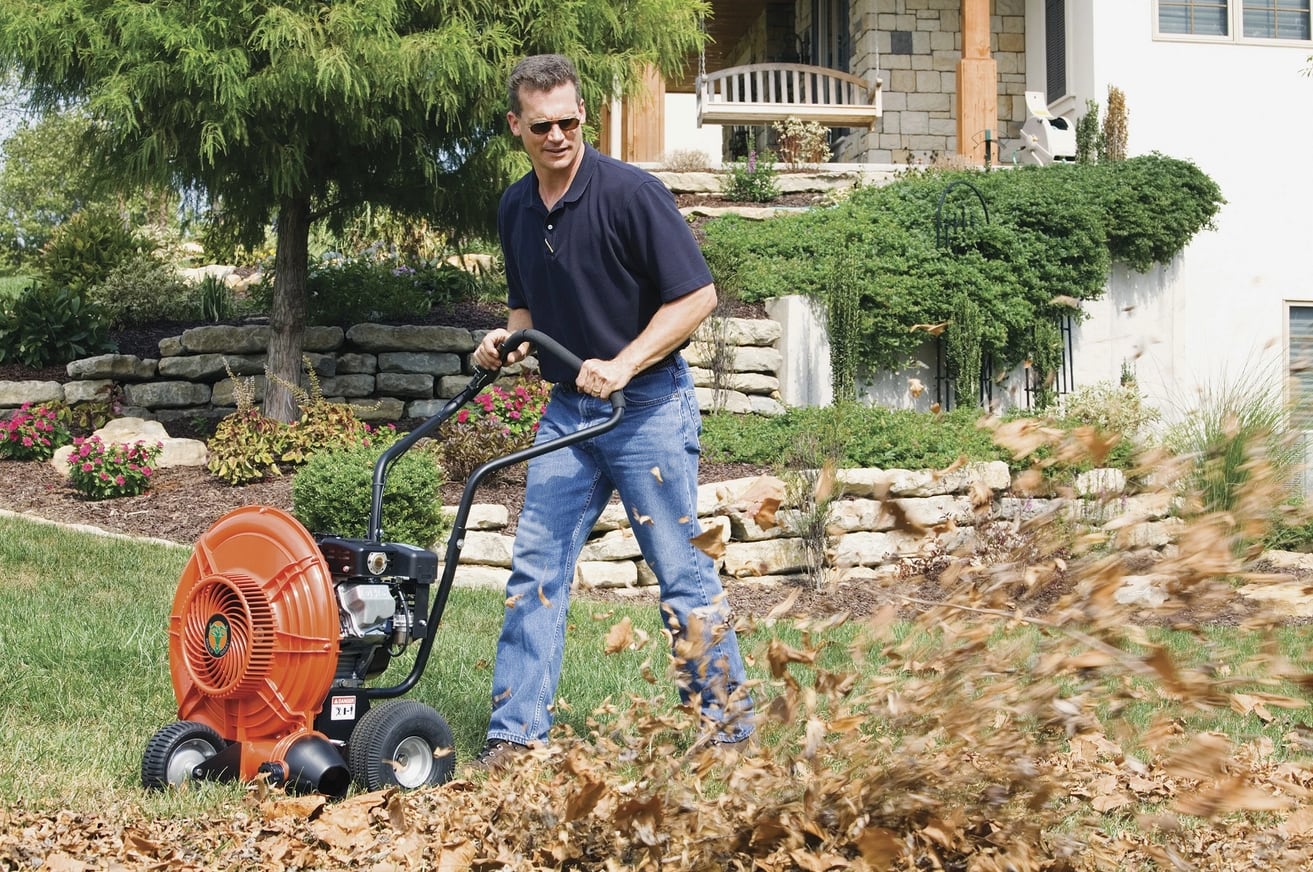 Billy Goat F602V Commercial-Grade Wheeled Leaf Blower - Powerful 344cc 4-Cycle Engine for Yard Cleanup, Landscaping & Property Maintenance