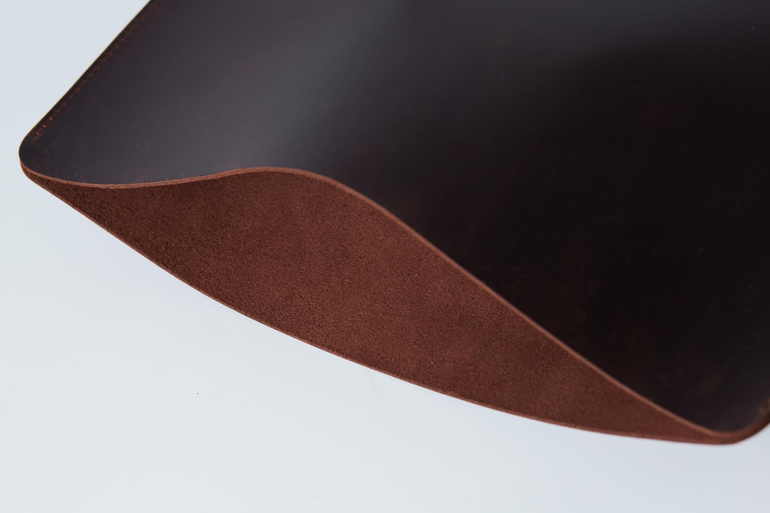 Premium Genuine Leather Laptop Case for MacBook Air & Pro 13 inch - INCARNE Brown Leather Sleeve Protector | Perfect for Business, Travel & College Use
