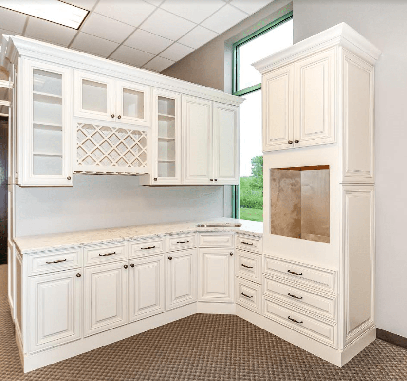 36 Inch Wall Cabinet - 12W x 36H x 12D - Aspen White - Perfect for Bathroom, Kitchen & Laundry Room Storage