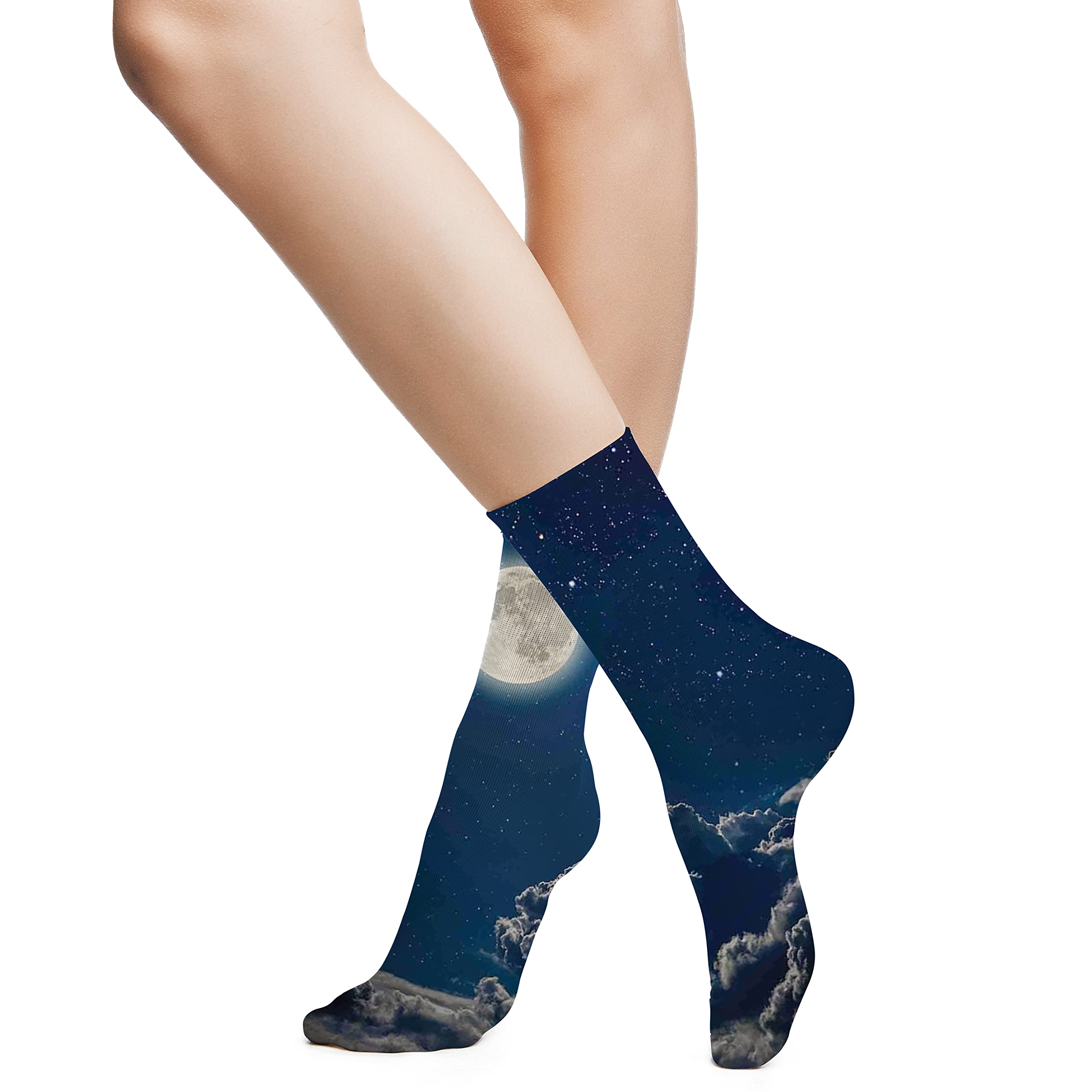 Best Compression Socks for Running & Sports - Performance Cushioned Athletic Crew Socks for Men & Women - Ideal for Marathon, Workout & Recovery