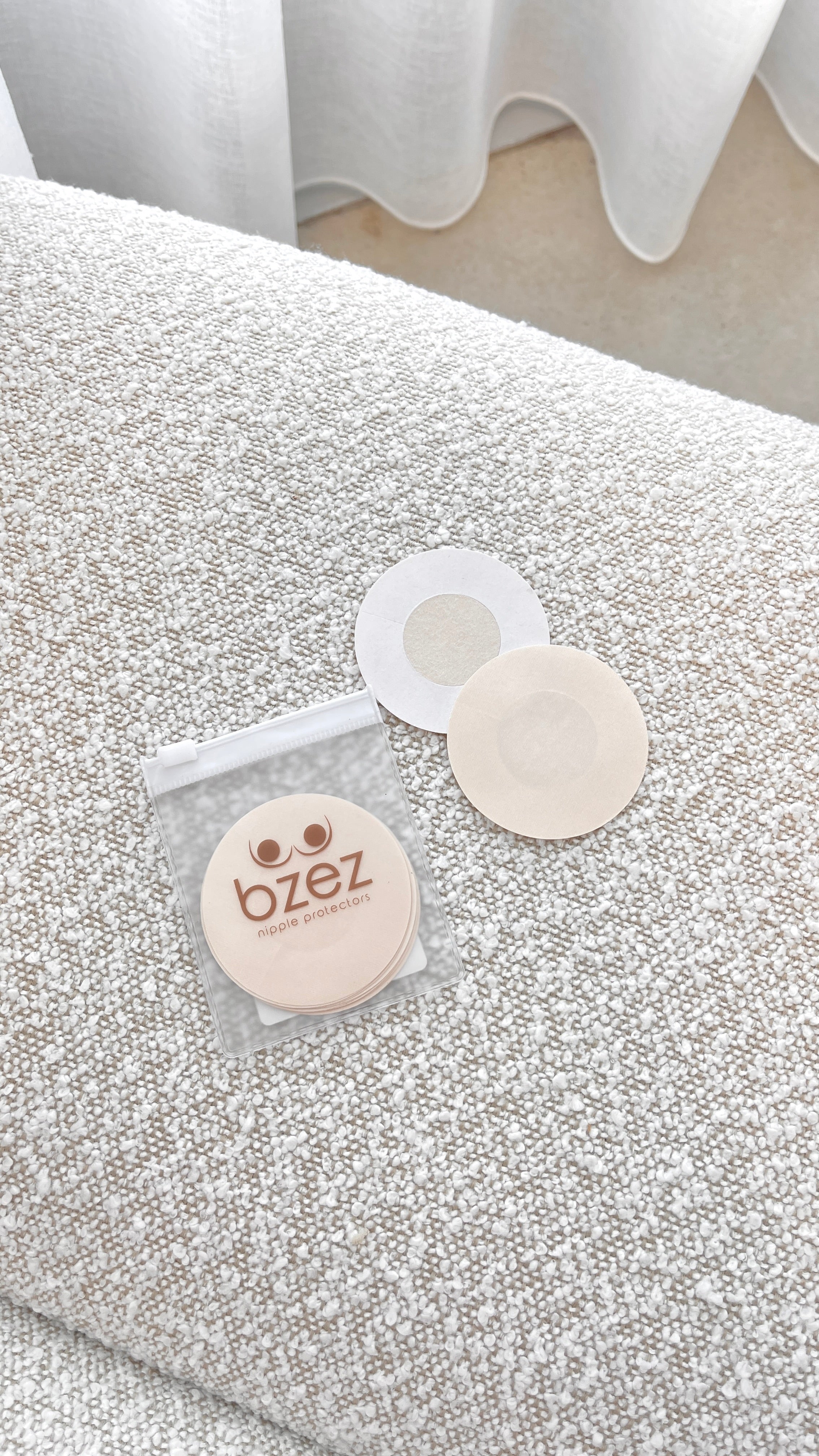 Brez Nipple Protectors for Breastfeeding - Soft & Comfortable Nursing Pads for Women - Ideal for Daily Use, Workouts & Sensitive Skin