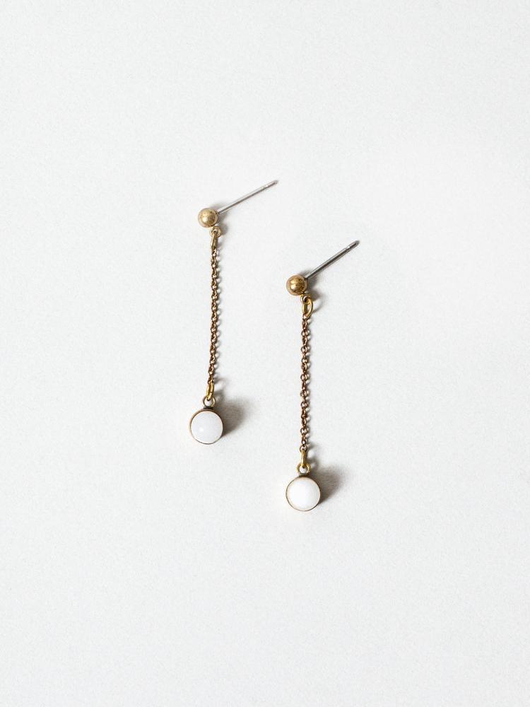 Megumi Aqua Drop Earrings - Elegant Blue Crystal Dangle Earrings for Women | Perfect for Weddings, Parties & Everyday Wear