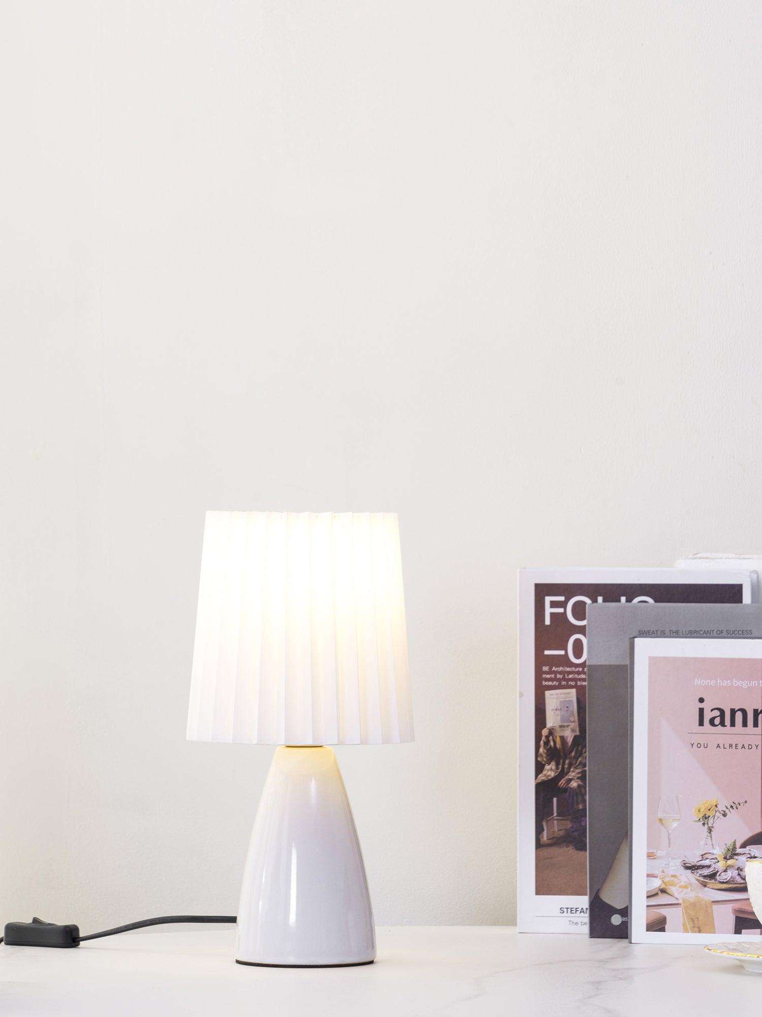 Delilah Table Lamp - Modern LED Nightstand Lamp with USB Port, Touch Control & Adjustable Brightness for Bedroom, Living Room, Office & Nursery Decor