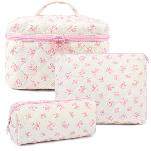 3pcs-Pink Bow