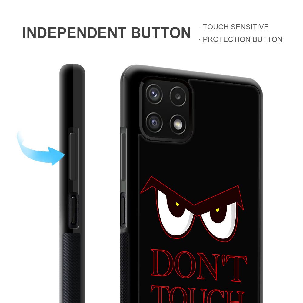 Shockproof Plexiglass Phone Case for Samsung Galaxy A22-5G (6.6 Inch) - Durable Protective Cover with Anti-Scratch Design | Perfect for Daily Use, Travel & Outdoor Activities