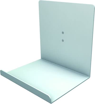 Klamp Tube Book Shelf - Adjustable Metal Book Organizer for Home & Office - Perfect for Books, Magazines, and Office Supplies Storage