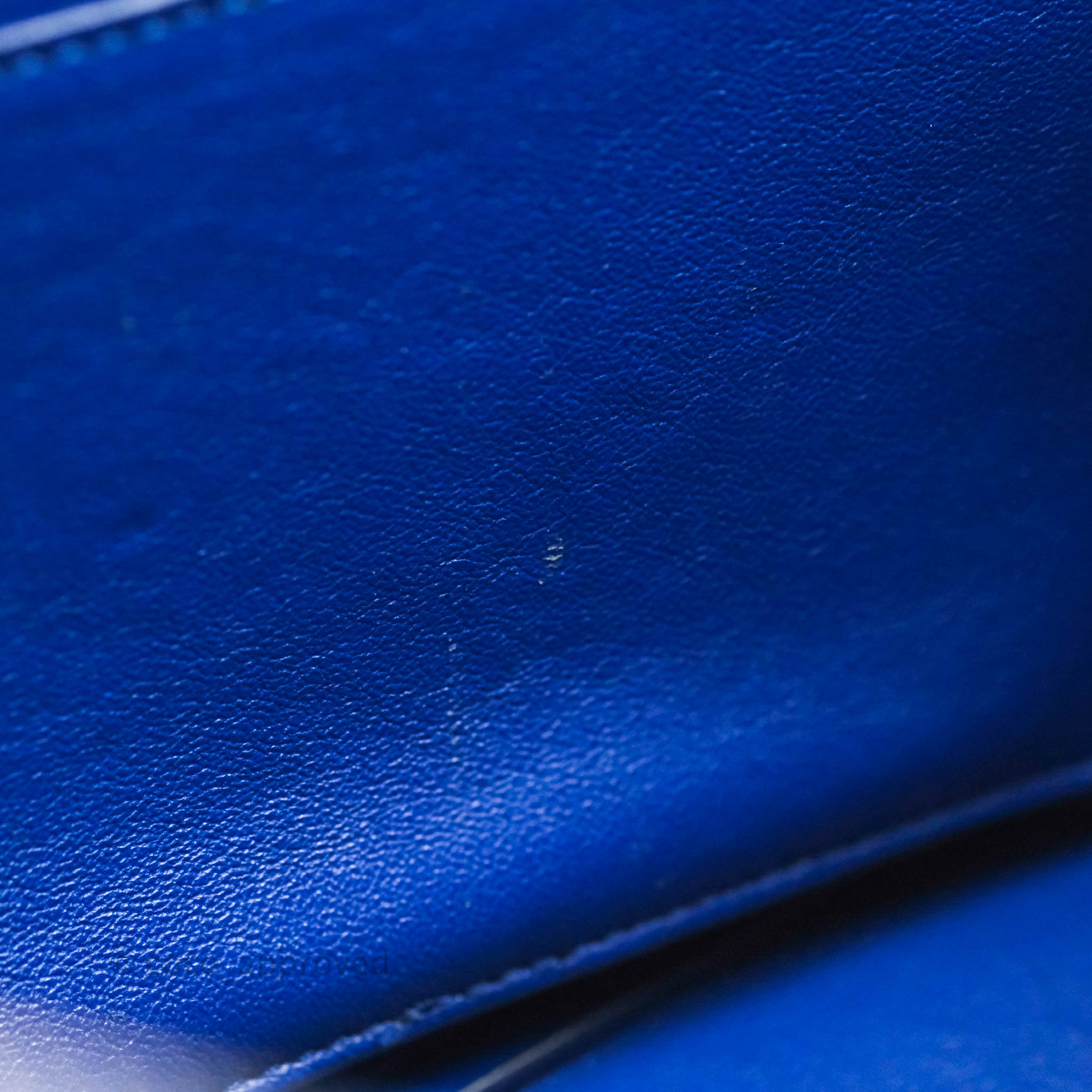 Celine Sleek Small Tri-Color Trapeze Bag in Blue Calfskin Leather - Perfect for Work, Travel & Everyday Use