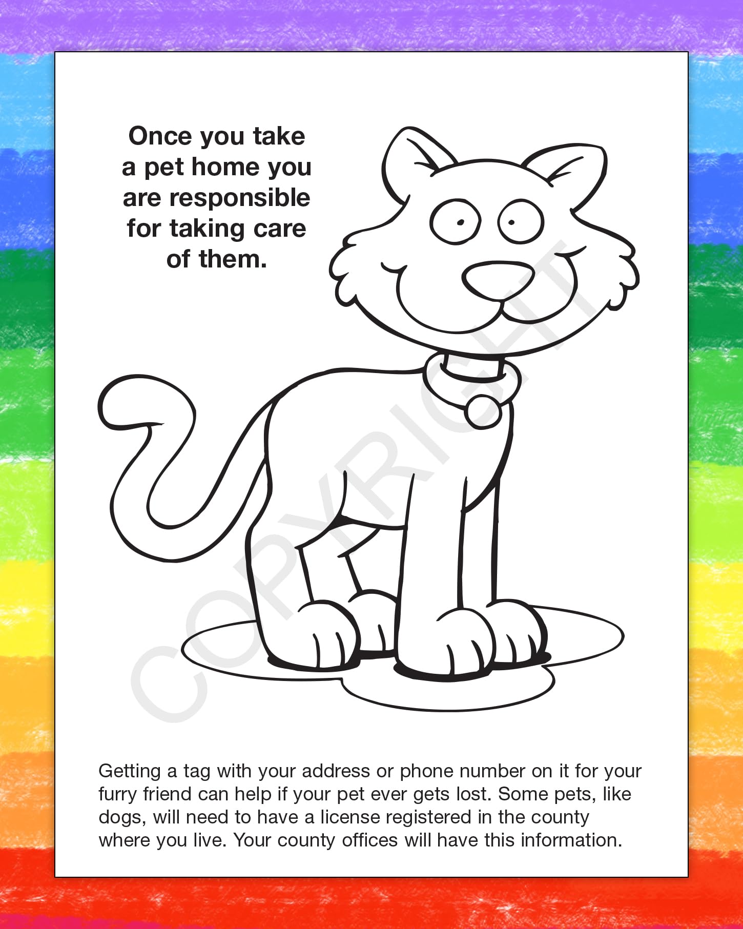 ZOCO Custom Kids Coloring Books - 250 Bulk Pack Without Crayons | Veterinary Coloring Activities for Children | Fun Educational Gifts for Kids, Birthday Parties & Veterinary Clinic Waiting Rooms