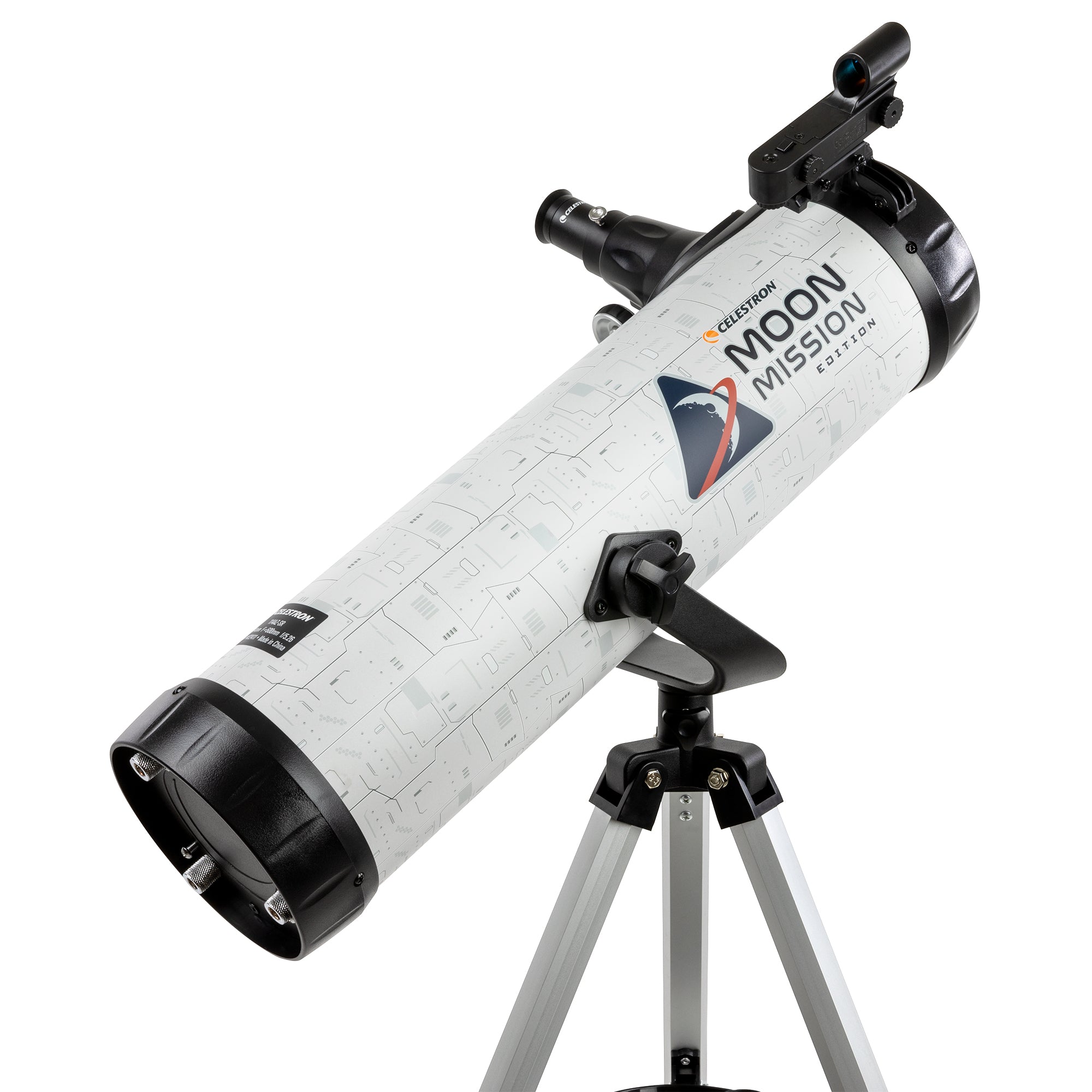 Pre-Owned Mission Moon 114AZ SR Telescope - Refractor Telescope for Beginners & Astronomy Enthusiasts | Perfect for Stargazing, Lunar Observation & Backyard Astronomy
