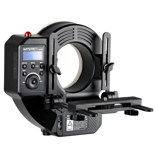 Godox AR400 Witstro Ring Flash - Professional Studio Lighting for Portrait, Macro & Beauty Photography | Perfect for Fashion, Product & Creative Shots