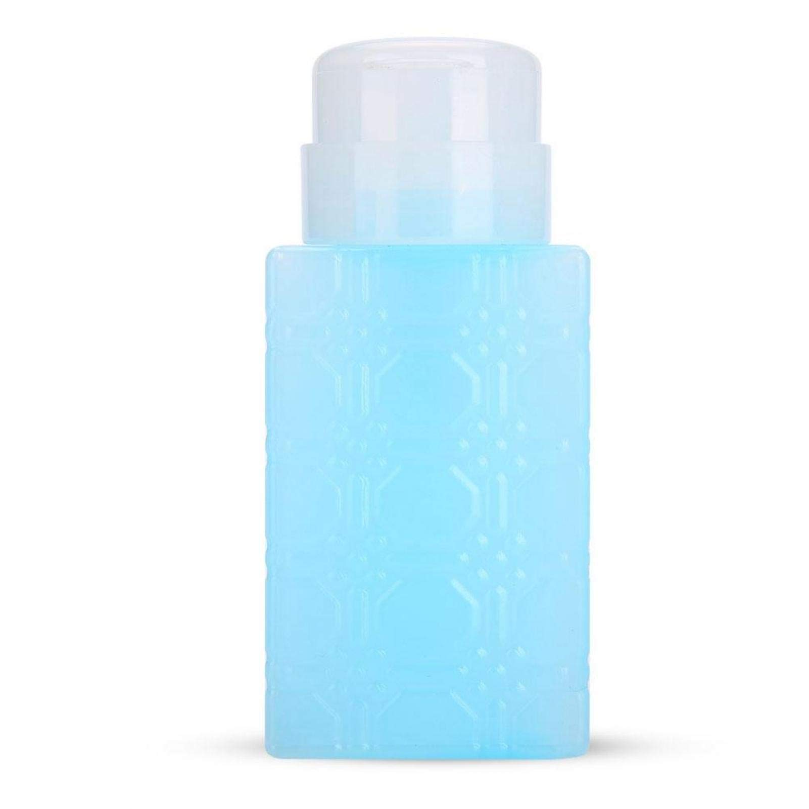 Empty Nail Art Pump Bottle - Easy Push Down Liquid Dispenser for Nail Polish & Makeup Remover | Perfect for Salon, Home Manicure & Beauty Storage