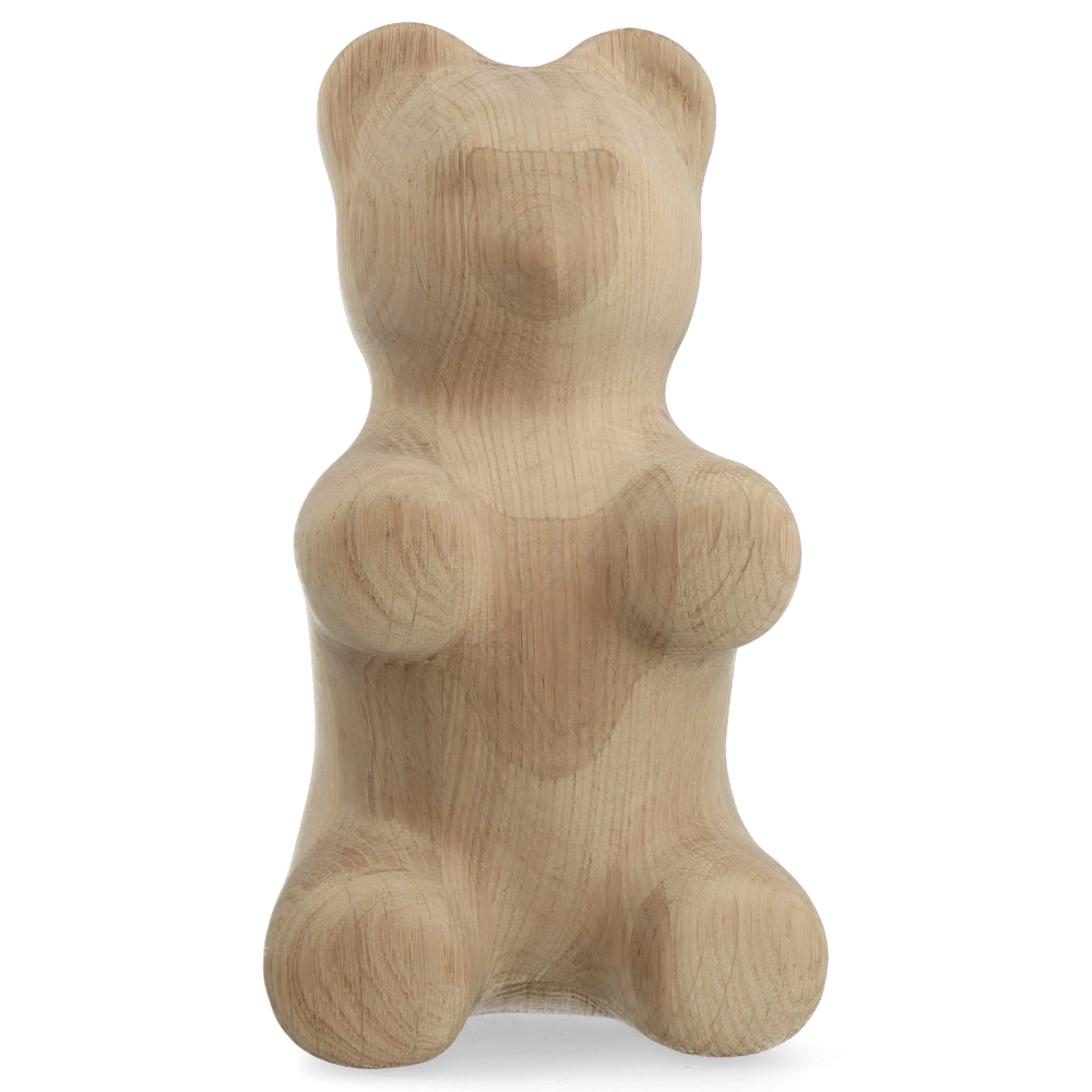 Premium Gummy Bear Oak Large - Natural Wooden Toy for Kids, Perfect for Playtime, Learning & Home Decor | Safe & Non-Toxic for Children's Rooms, Daycares & Play Areas