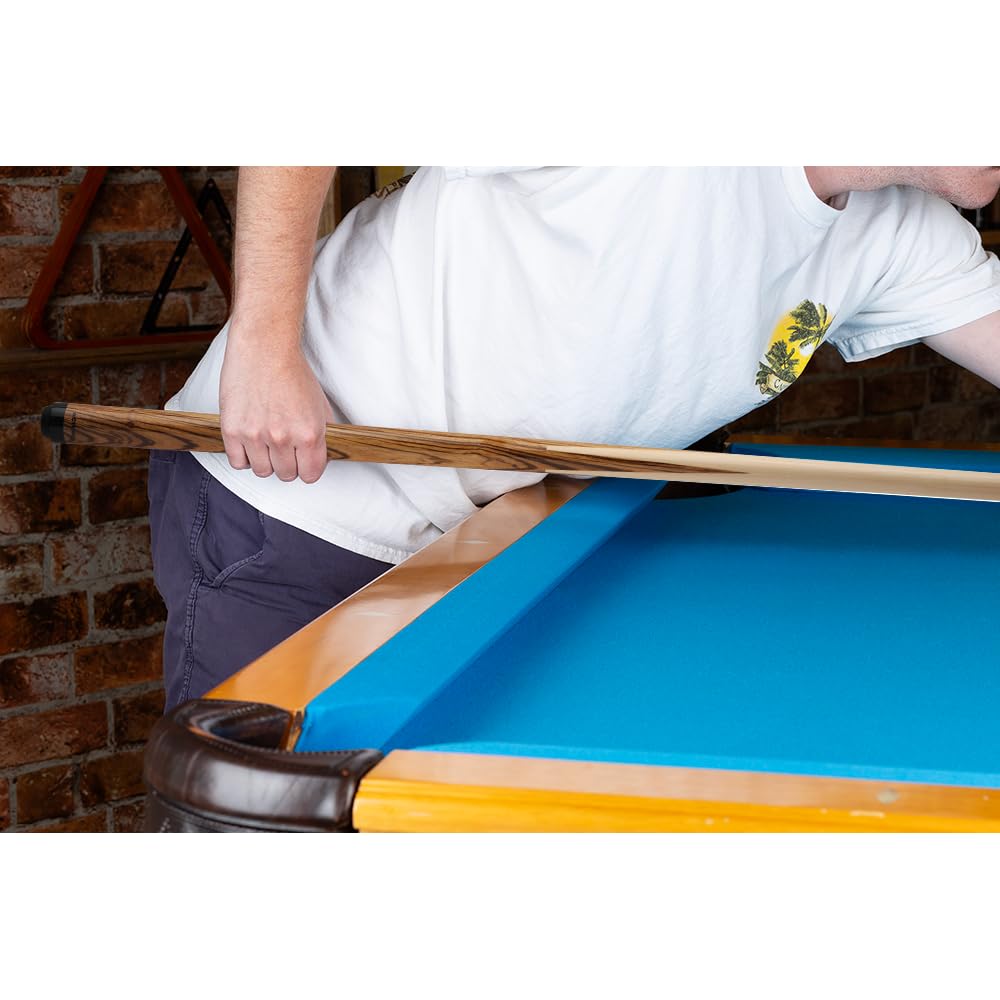Action ACT39 20.0 Sneaky Pete Billiards Pool Cue Stick - Premium Zebrawood - 20oz - Perfect for Professional and Casual Play