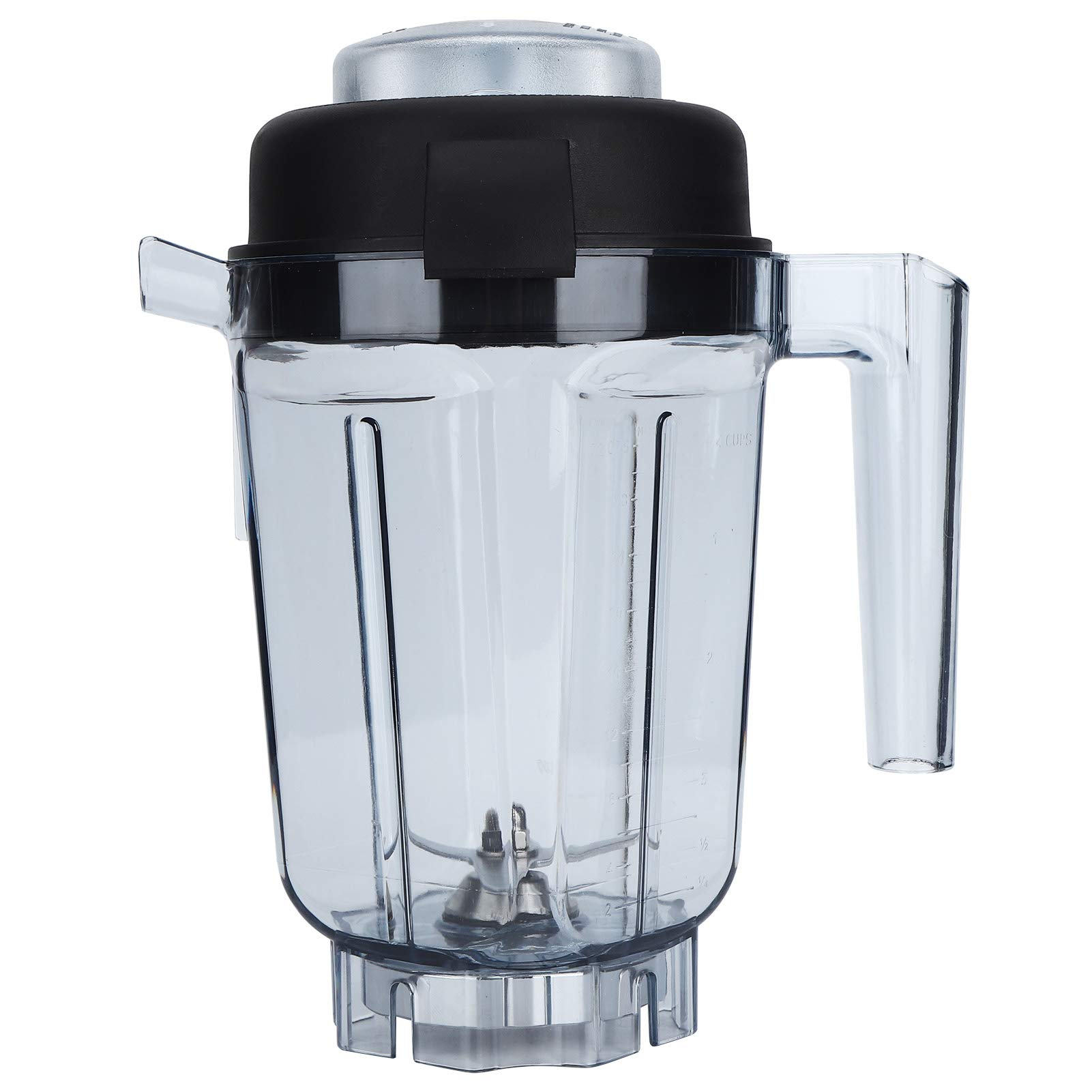 Vitamix Blender Container Replacement - BPA-Free Transparent Pitcher with Blade Lid, Ounce & Cup Measurements - Perfect for Smoothies, Soups & Nut Butters