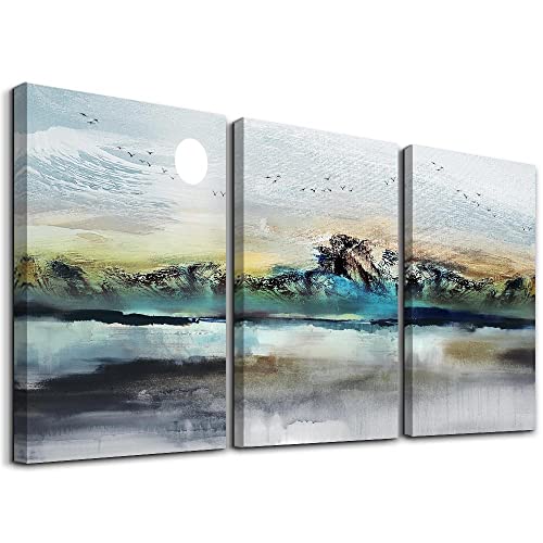 Abstrac Ocean Landscape Painting