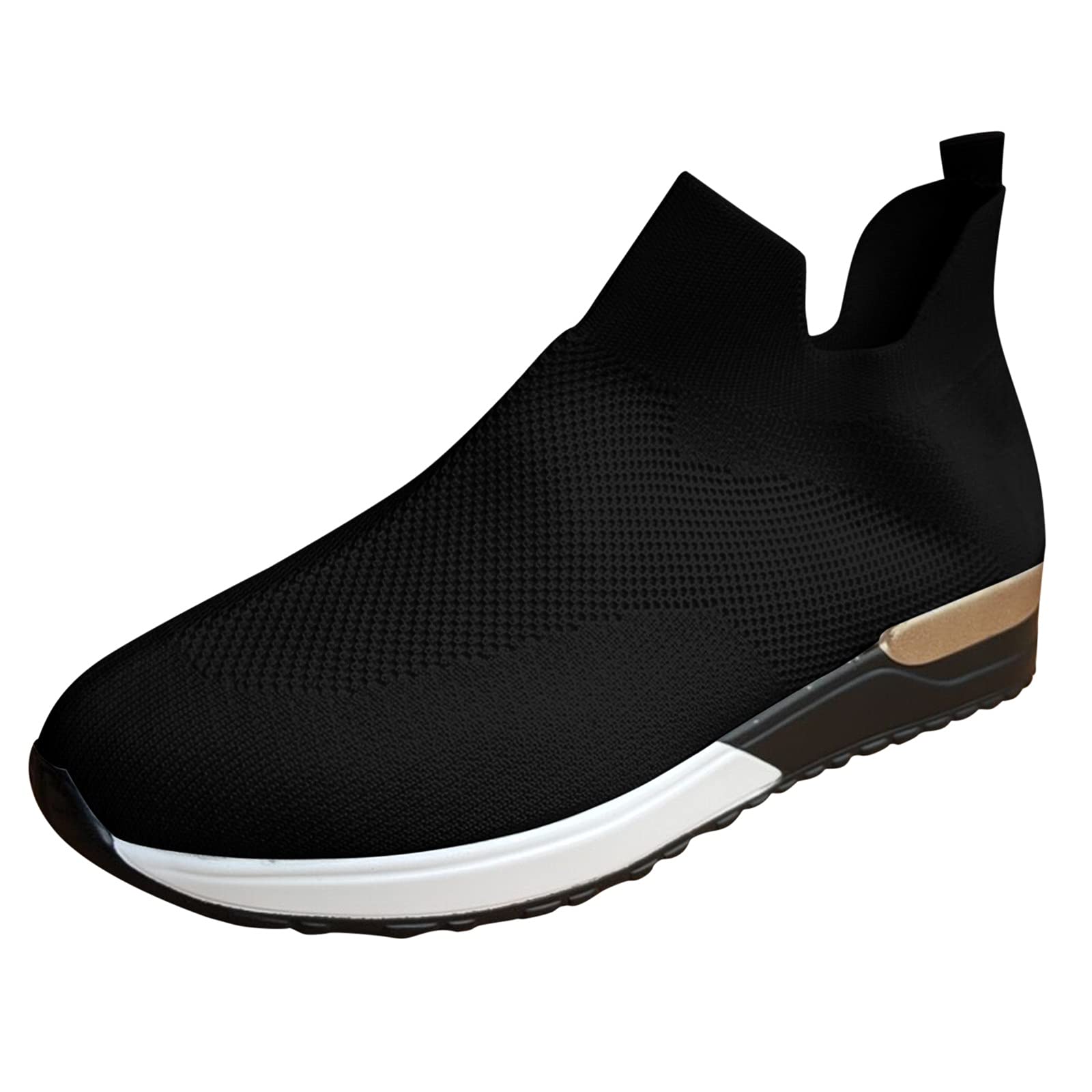 FAMOORE Women's Casual Sneakers - Comfortable Walking Shoes for Golf, Running & Everyday Wear | Lightweight & Breathable Design for Outdoor Activities & Daily Use
