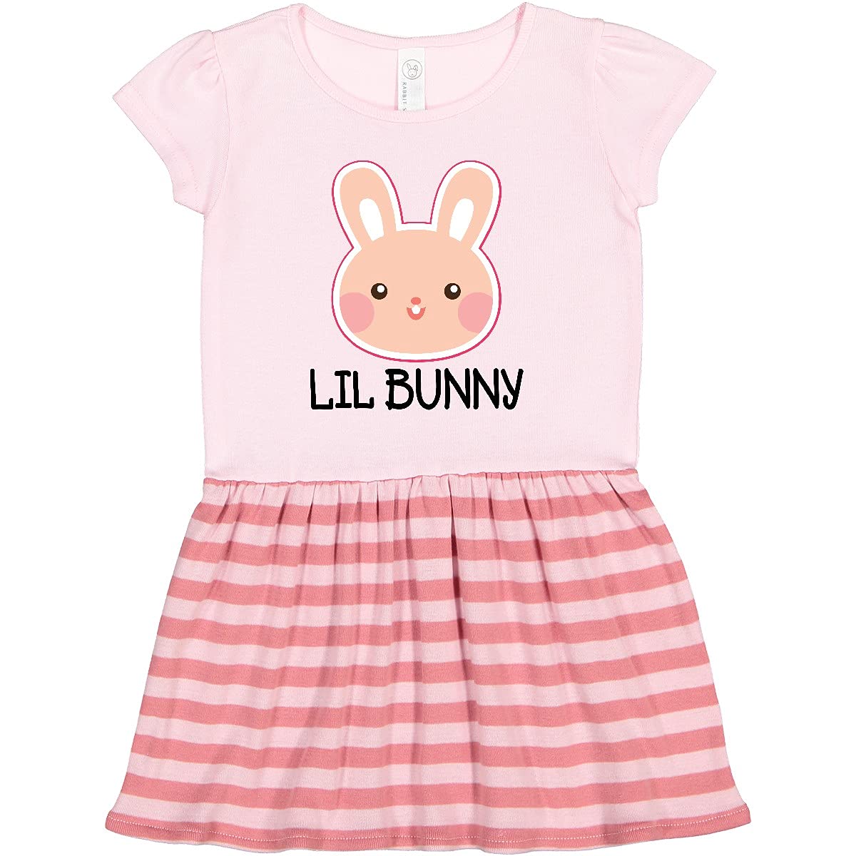 Inktastic Easter Bunny Girls Rabbit Toddler Dress - Cute Spring Outfit for Baby Girls & Toddlers - Perfect for Easter Celebrations, Family Photos & Spring Events