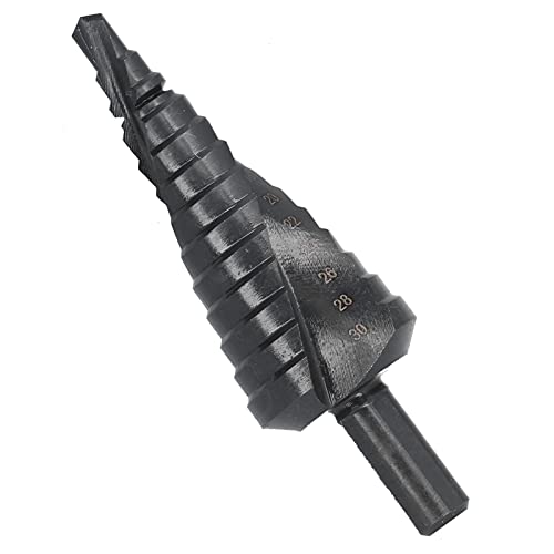 High-Speed Step Drill Bit Set with Water Cooling - Easy Installation & Automatic Deburring for Woodworking, Metal, Plastic - Perfect for DIY Projects, Home Improvement & Professional Use